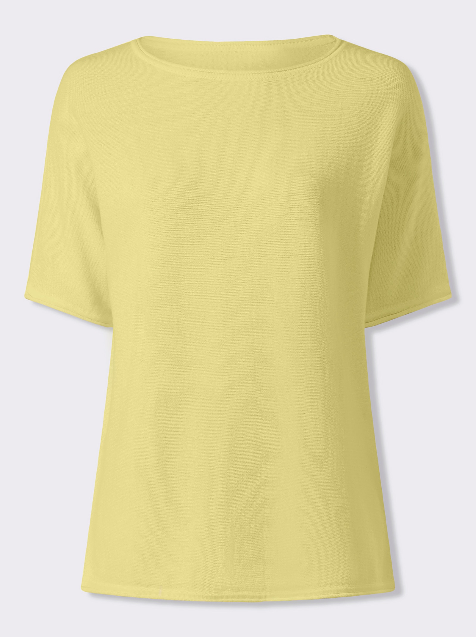 heine Pull à manches courtes avec bords roulés - vert pistache