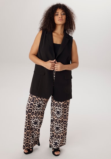 Aniston PLUS Longweste - schwarz