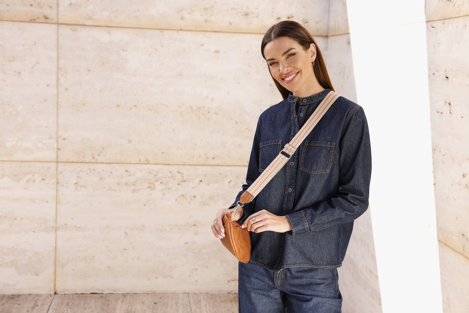 Handtasche - braun