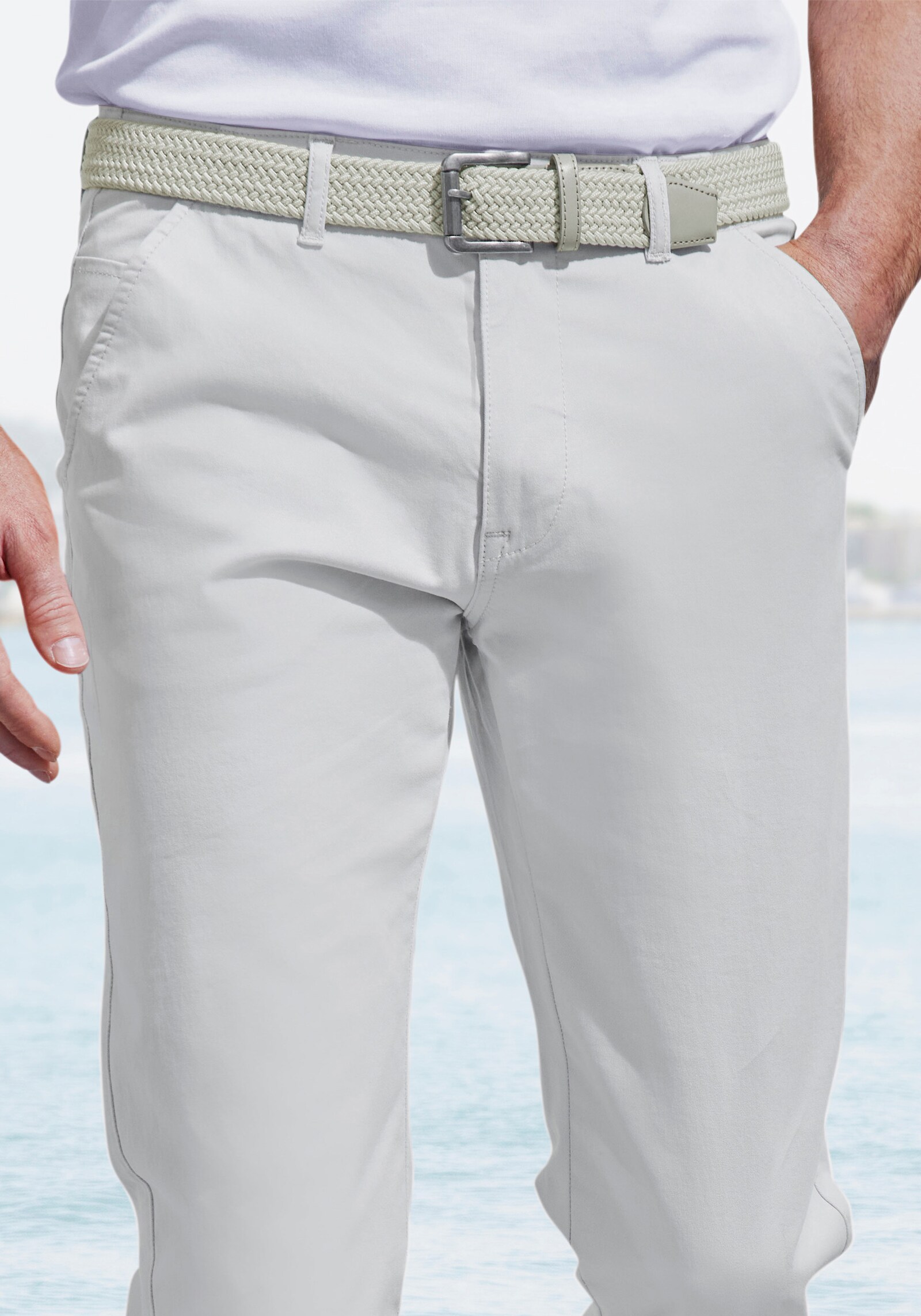 John Devin Chinohose - hellgrau