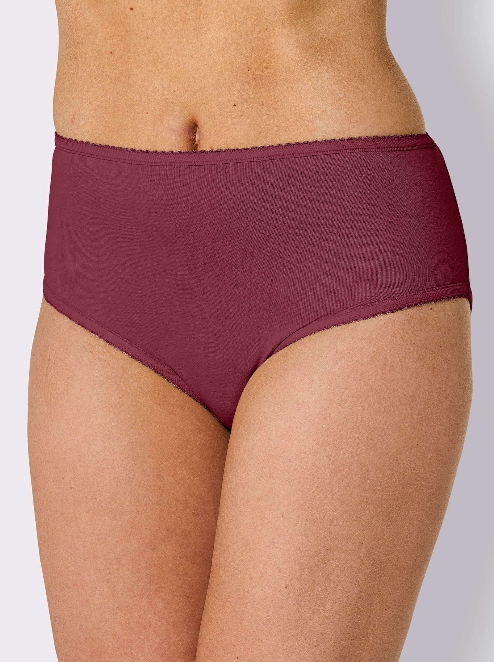 Heupslip - steengrijs + zand + bordeaux