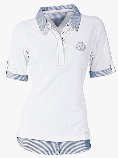 Poloshirt - weiss