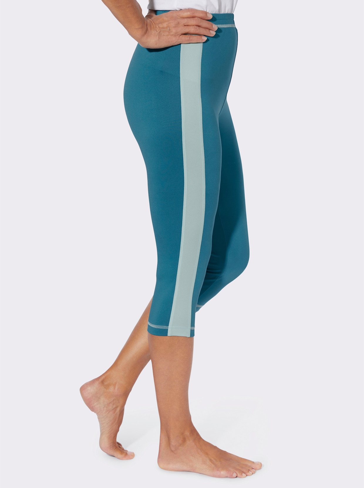 Capri-Leggings - topas-kalkmint