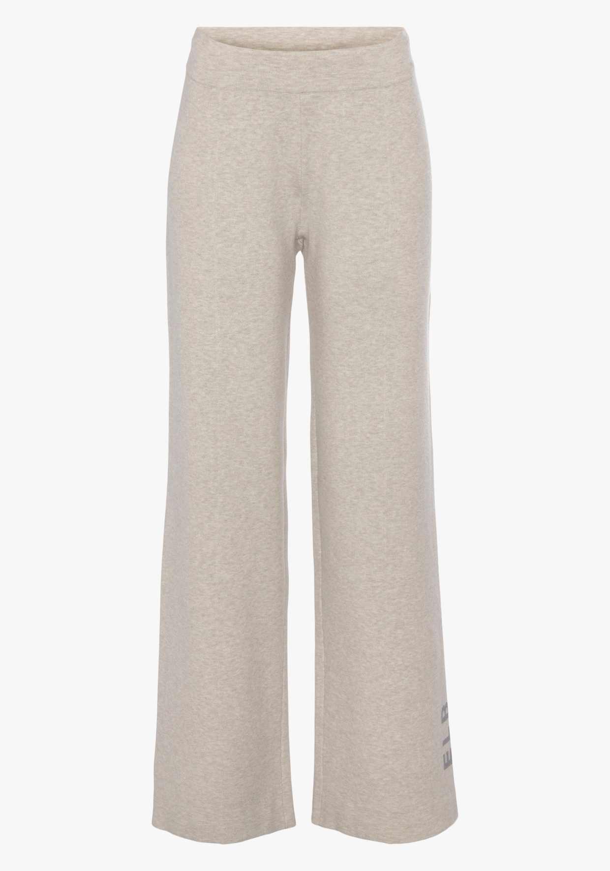 Elbsand Pantalon en tricot - gris clair