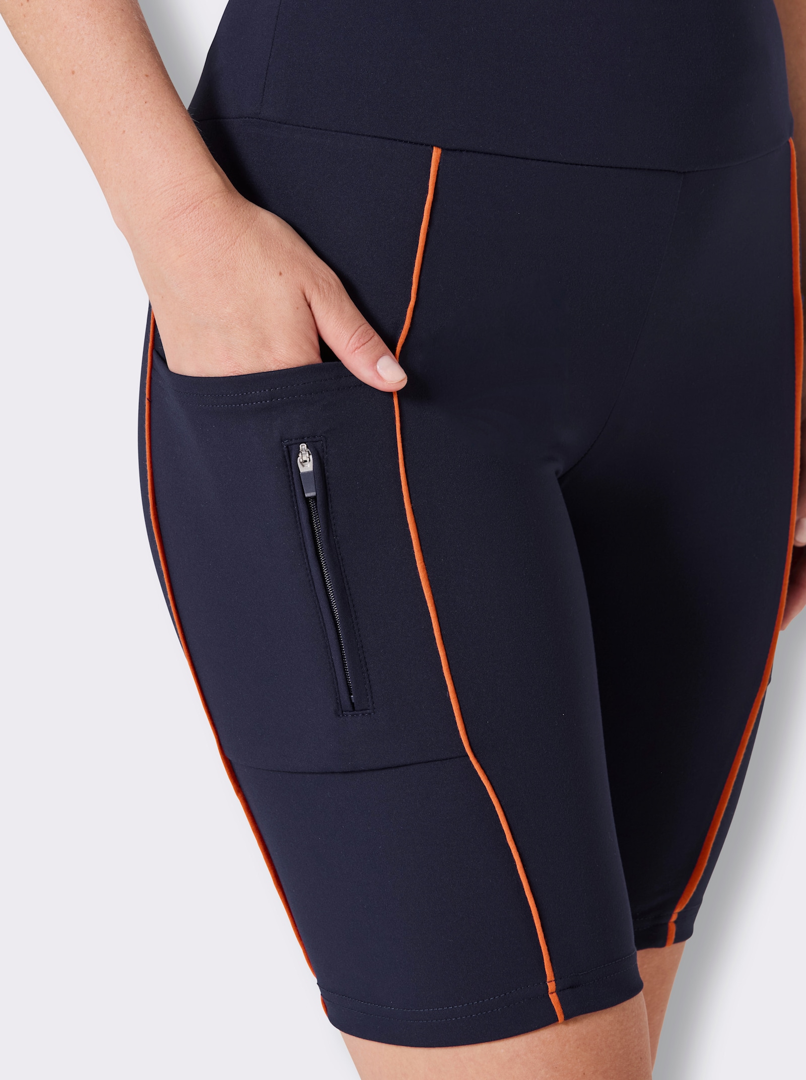 Catamaran Sports Fahrradhose mit 3 Taschen - marine