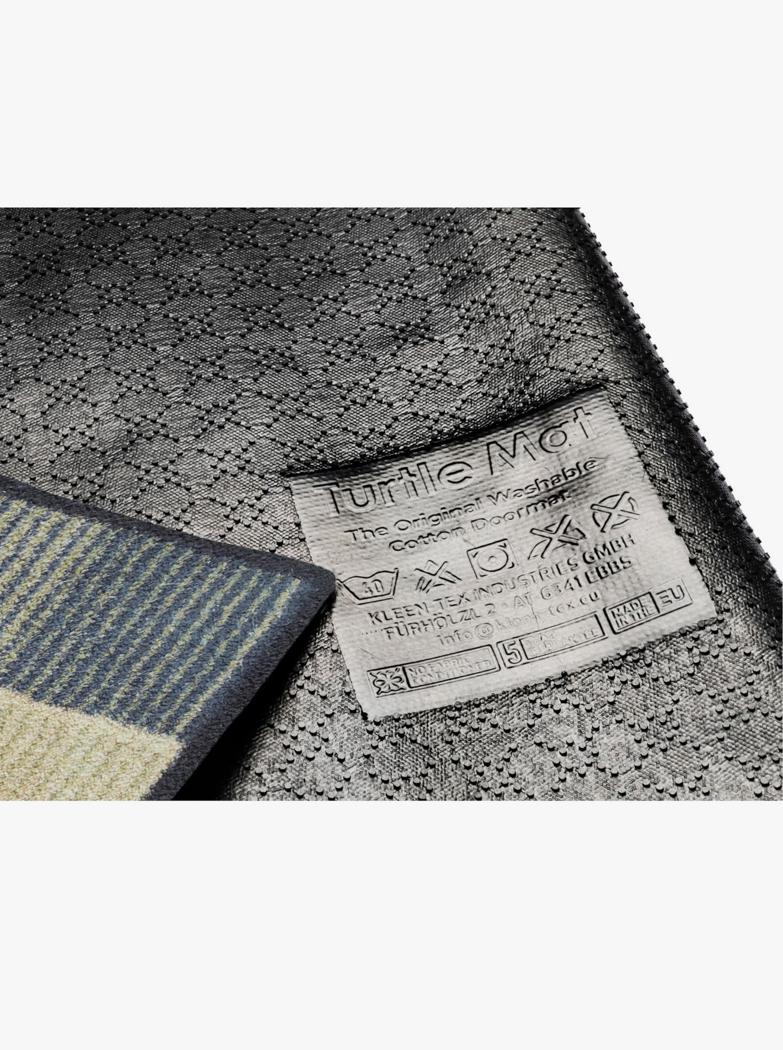 Turtle Mat Fußmatte - grau-grün