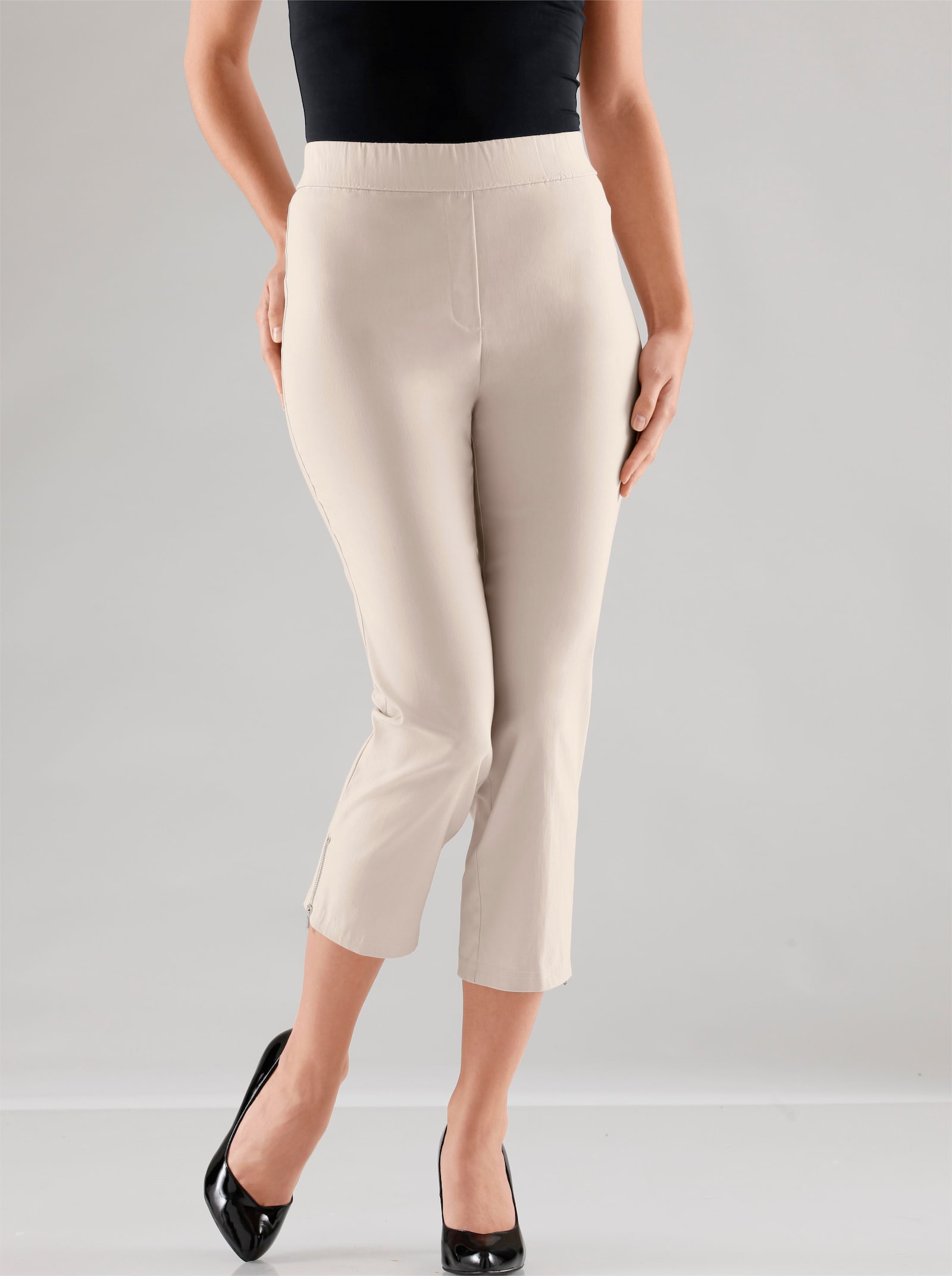 Adelina by Scheiter 7/8-Hose in Bengalin-Qualität - berber