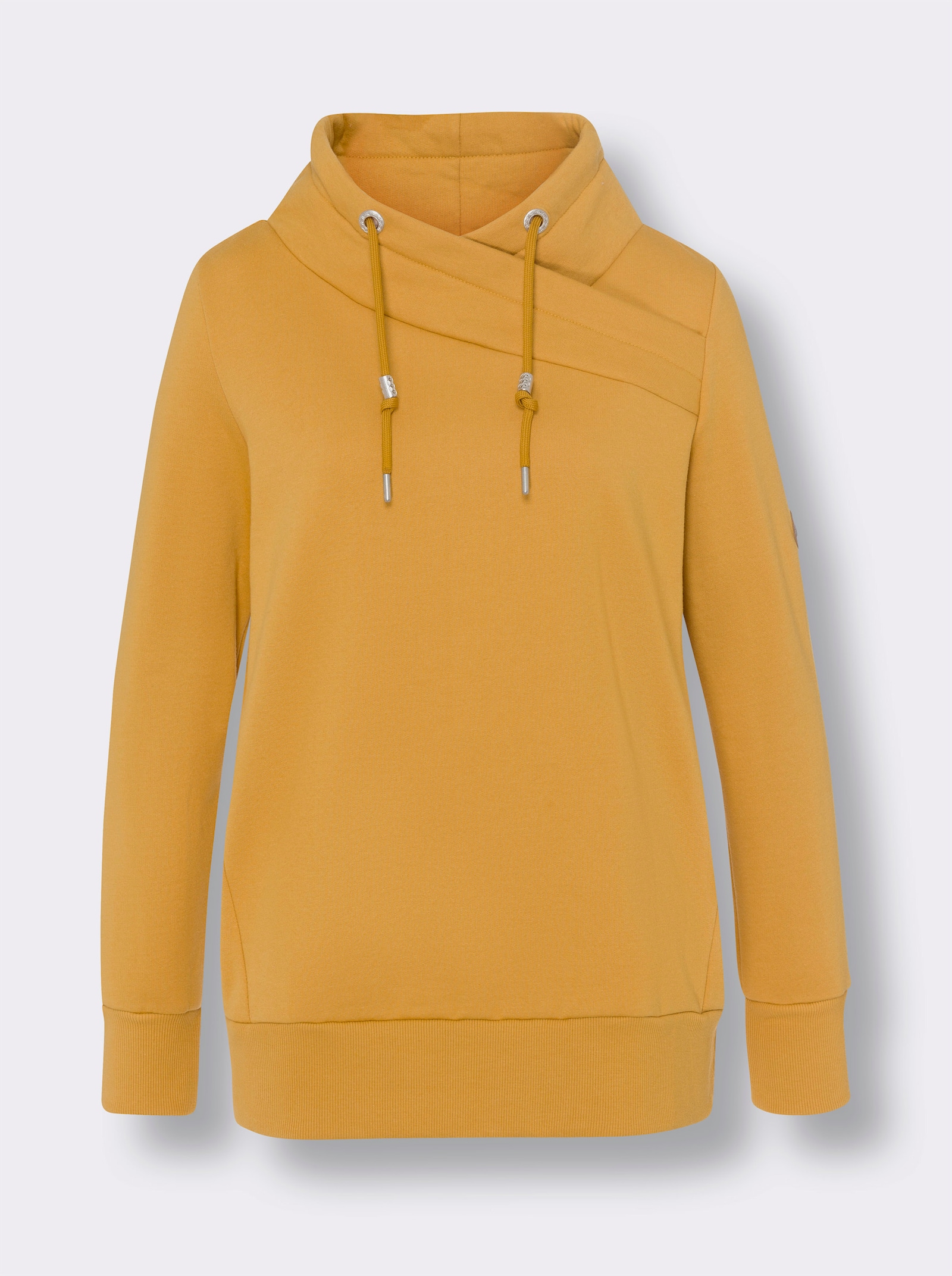 heine Sweatshirt met warme binnenzijde - oker