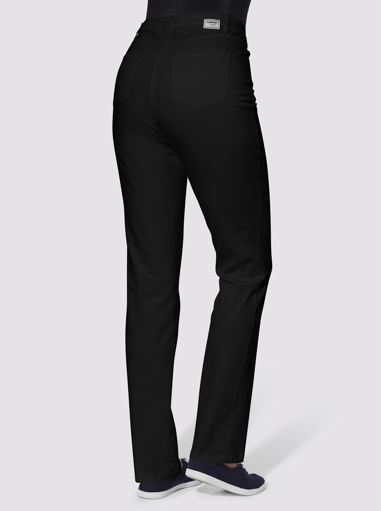 Cosma Pantalon 5 poches - noir