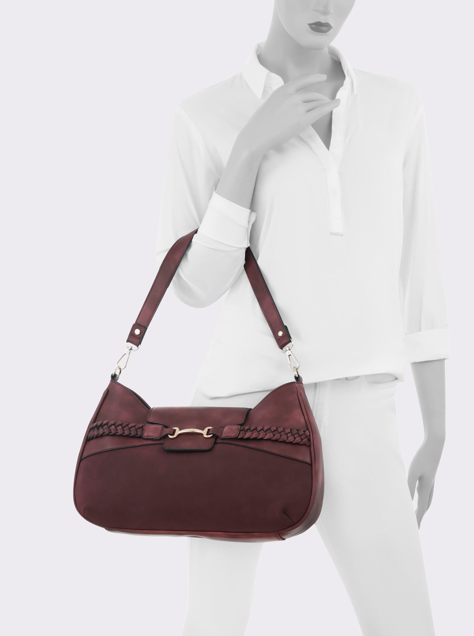 heine Tasche - burgund