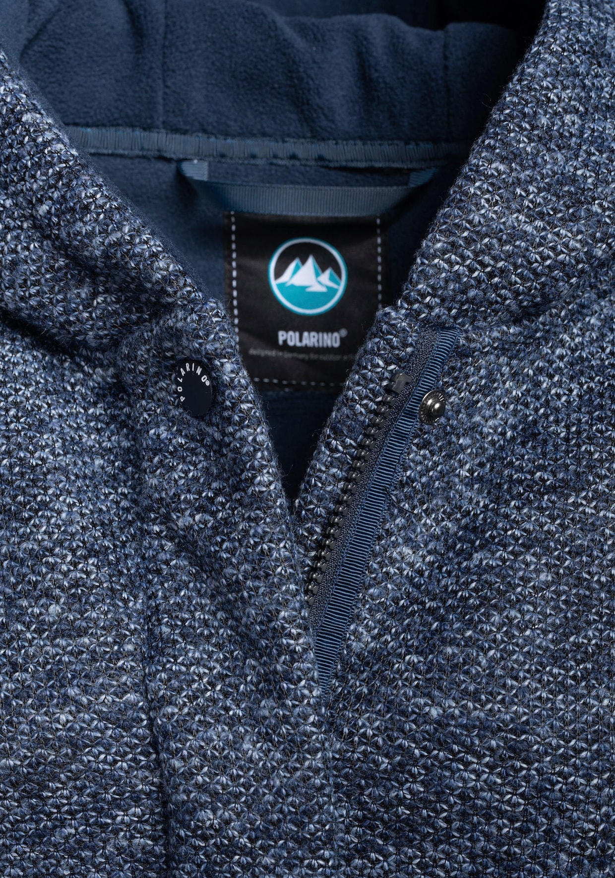 Strickmantel - marine