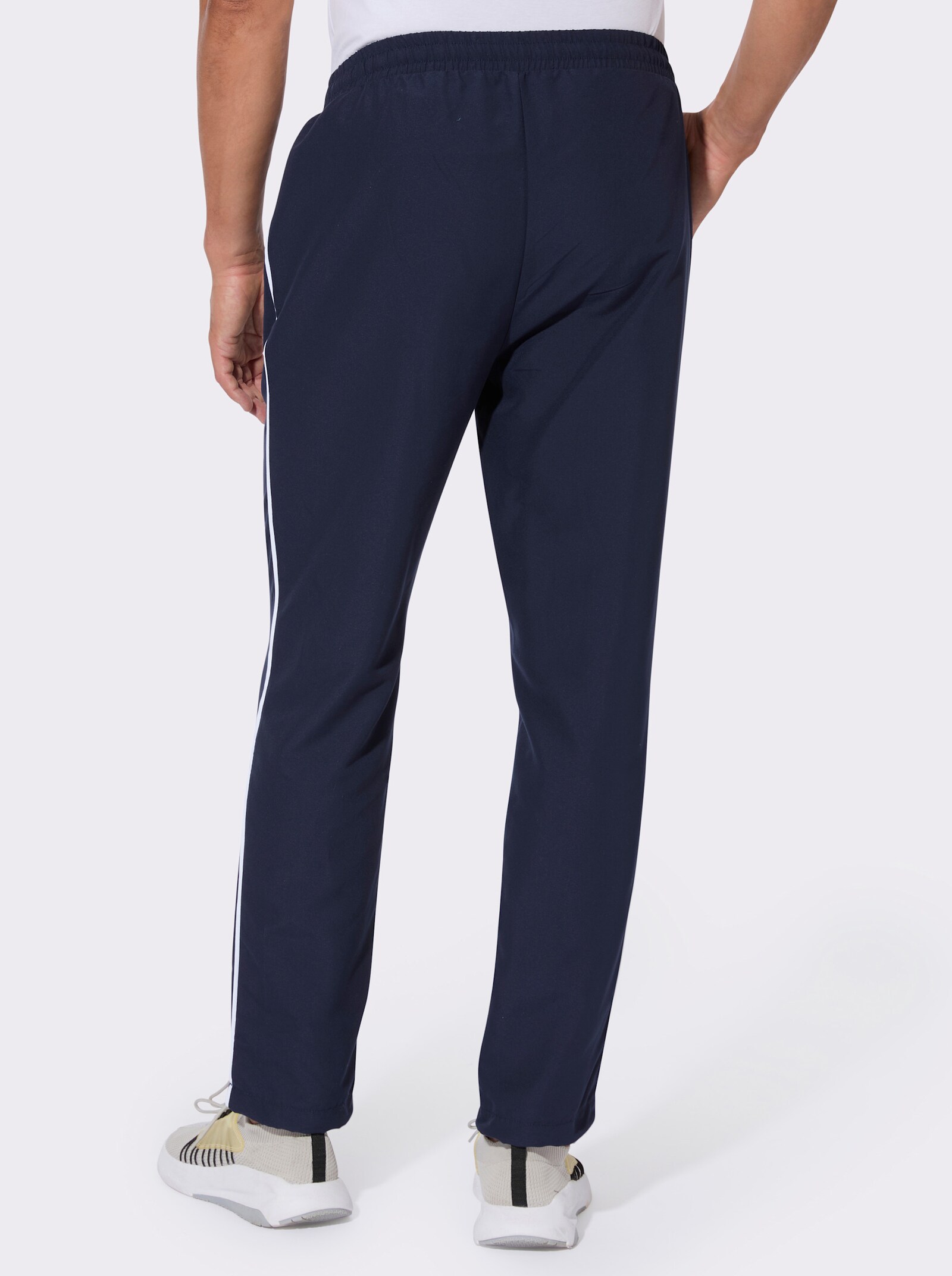 Freizeithose mit Dehnbund - marine