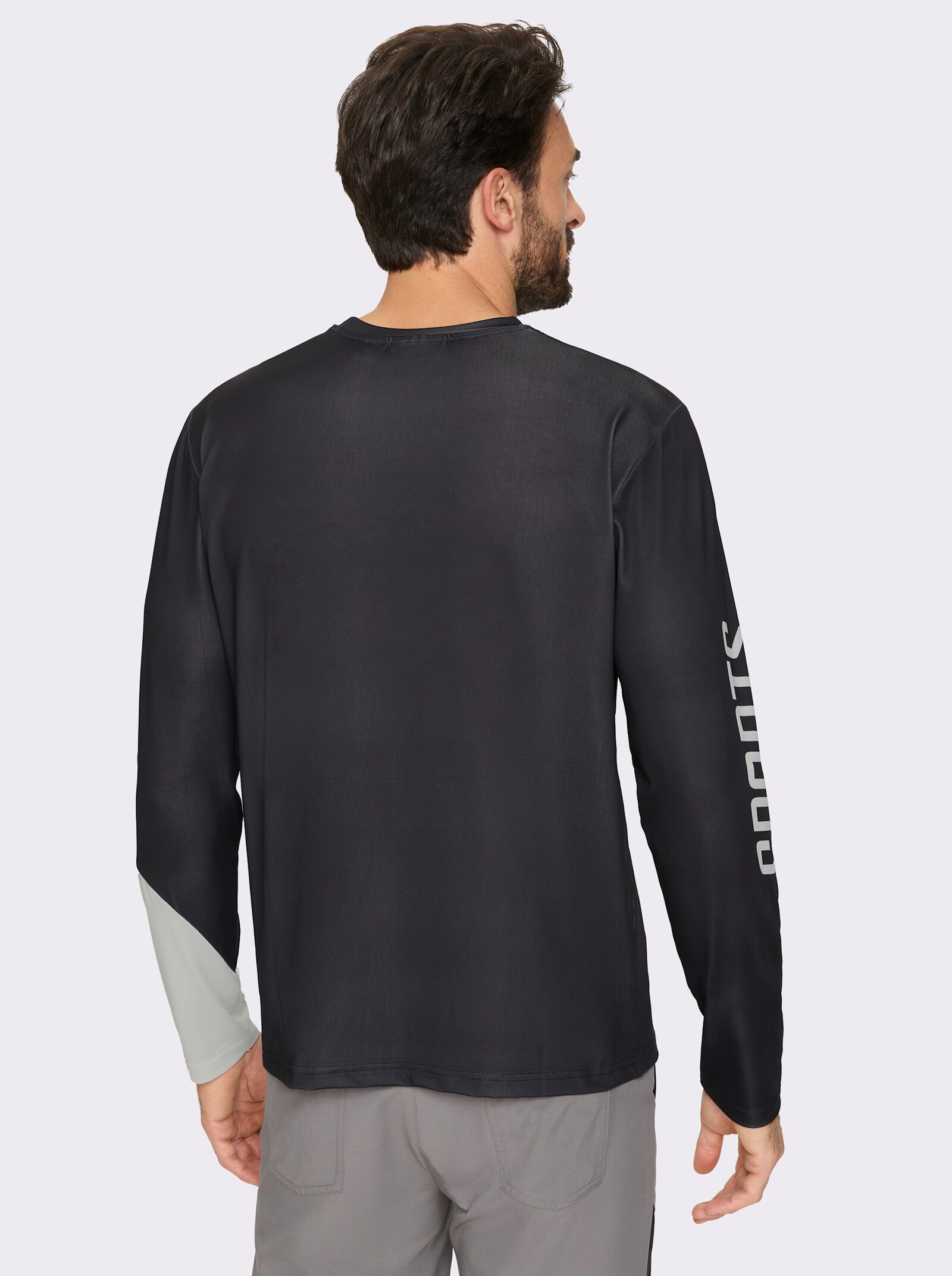 Catamaran Sports Functioneel shirt met stretch - zwart geprint