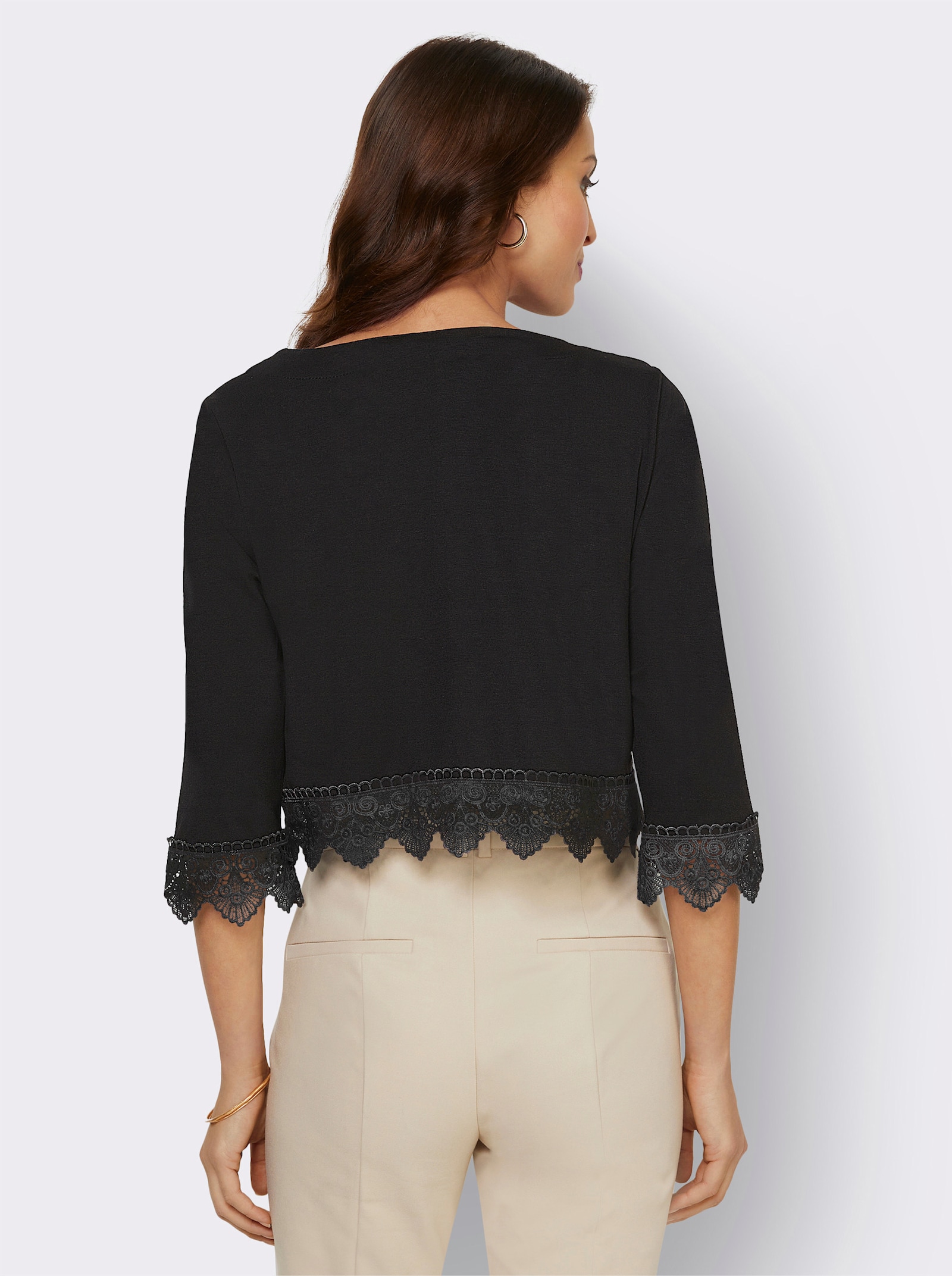 Shirtjacke - schwarz
