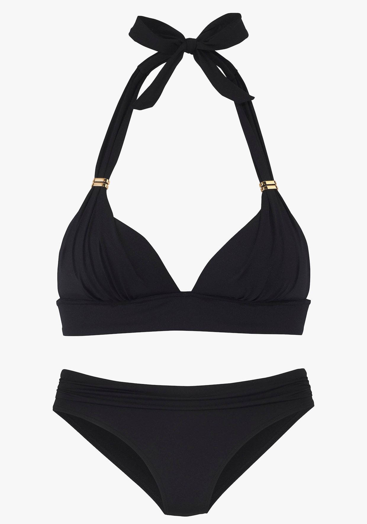 LASCANA Triangelbikini - zwart