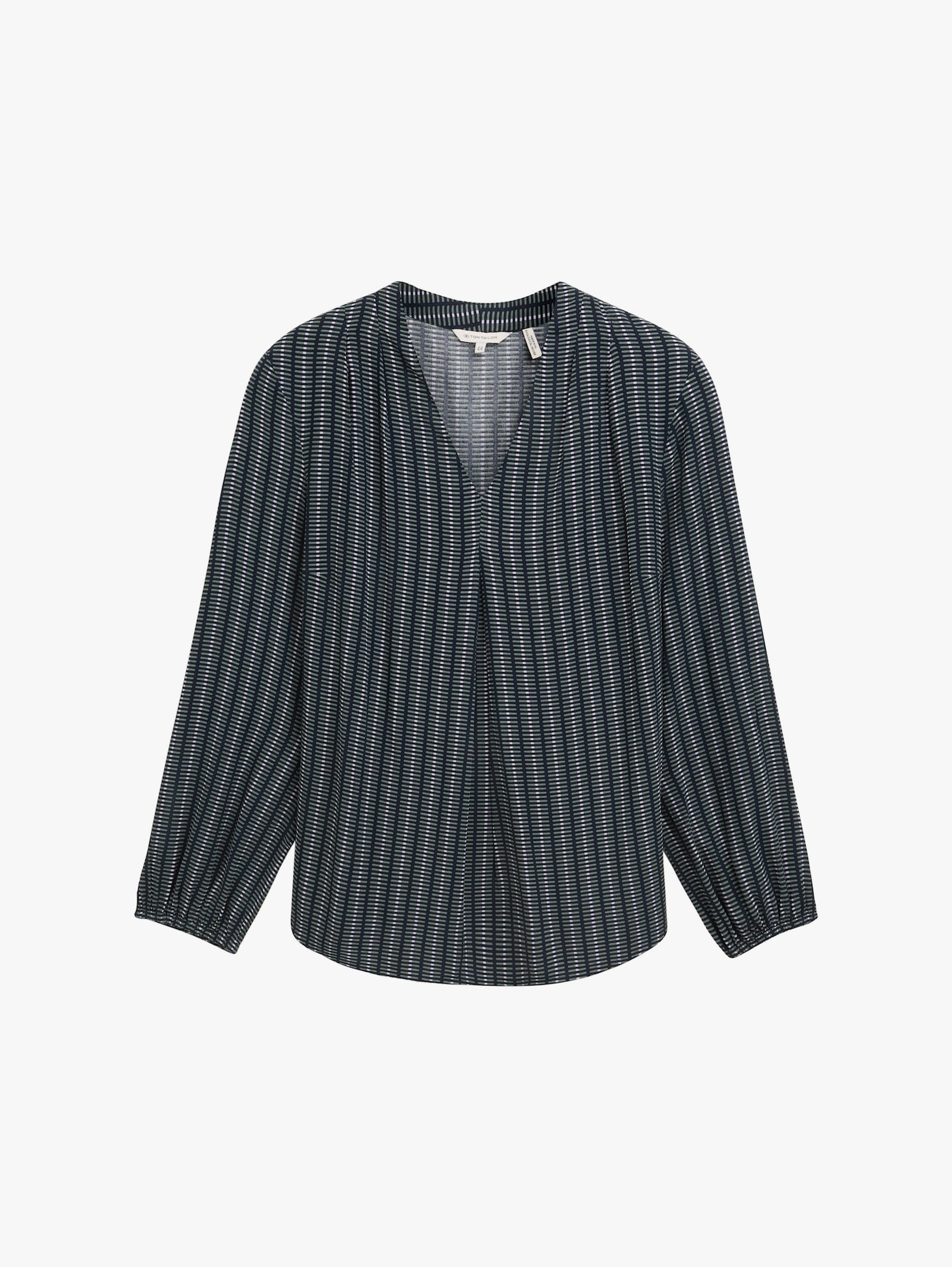 Langarmbluse - contemporary navy check