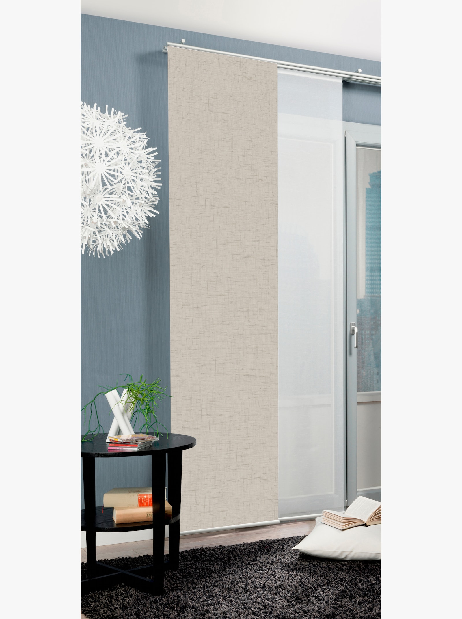 heine home Schiebevorhang - taupe