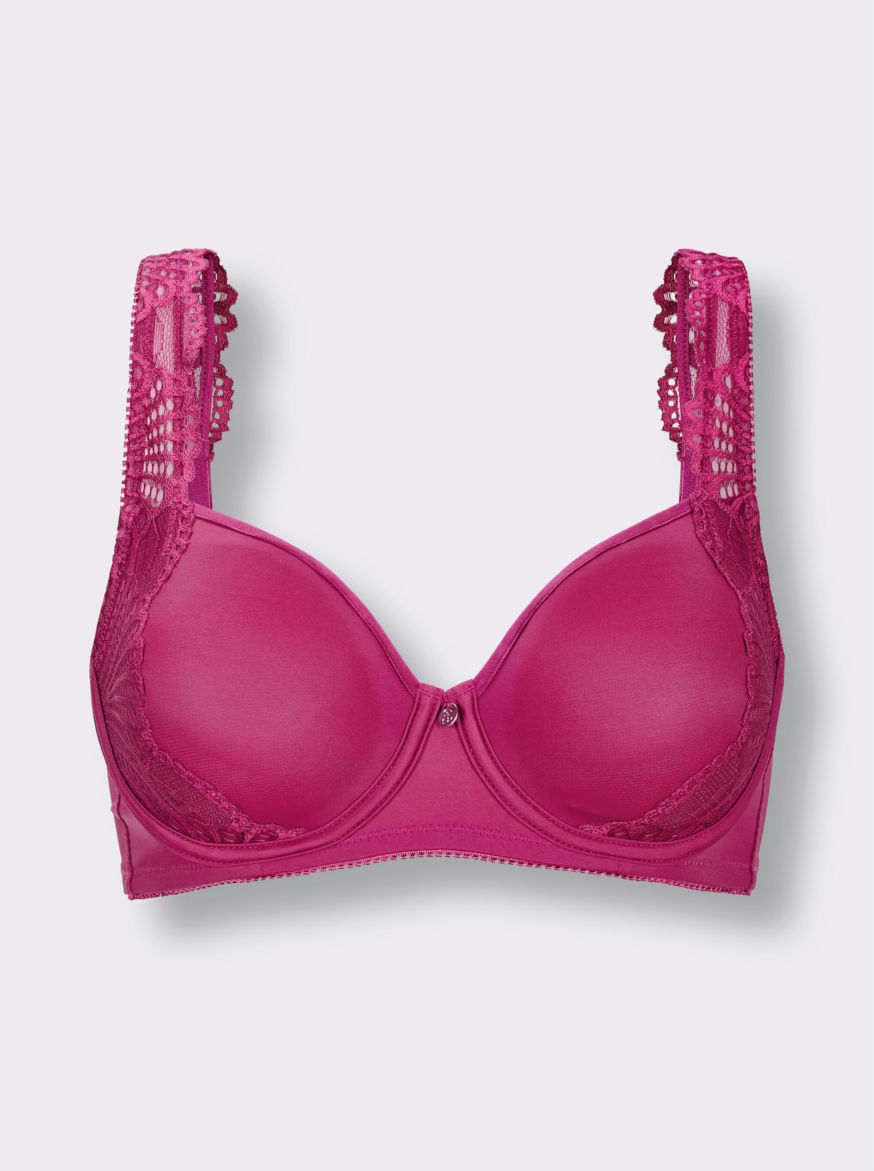 wäschepur Entlastungs-BH mit Bügel - magenta