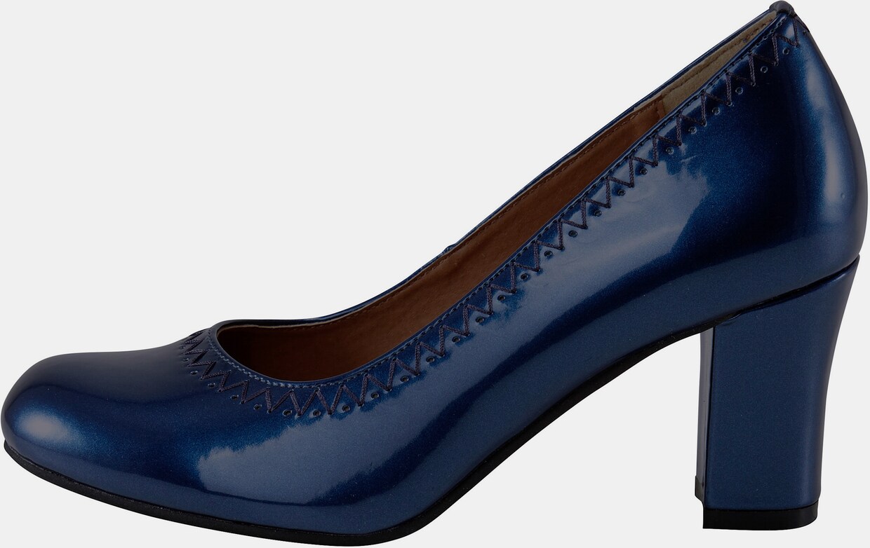 Andrea Conti Pumps - blau-metallic