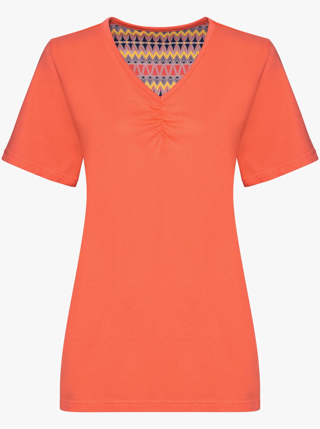 Comtessa Schlafanzug - orange-bedruckt