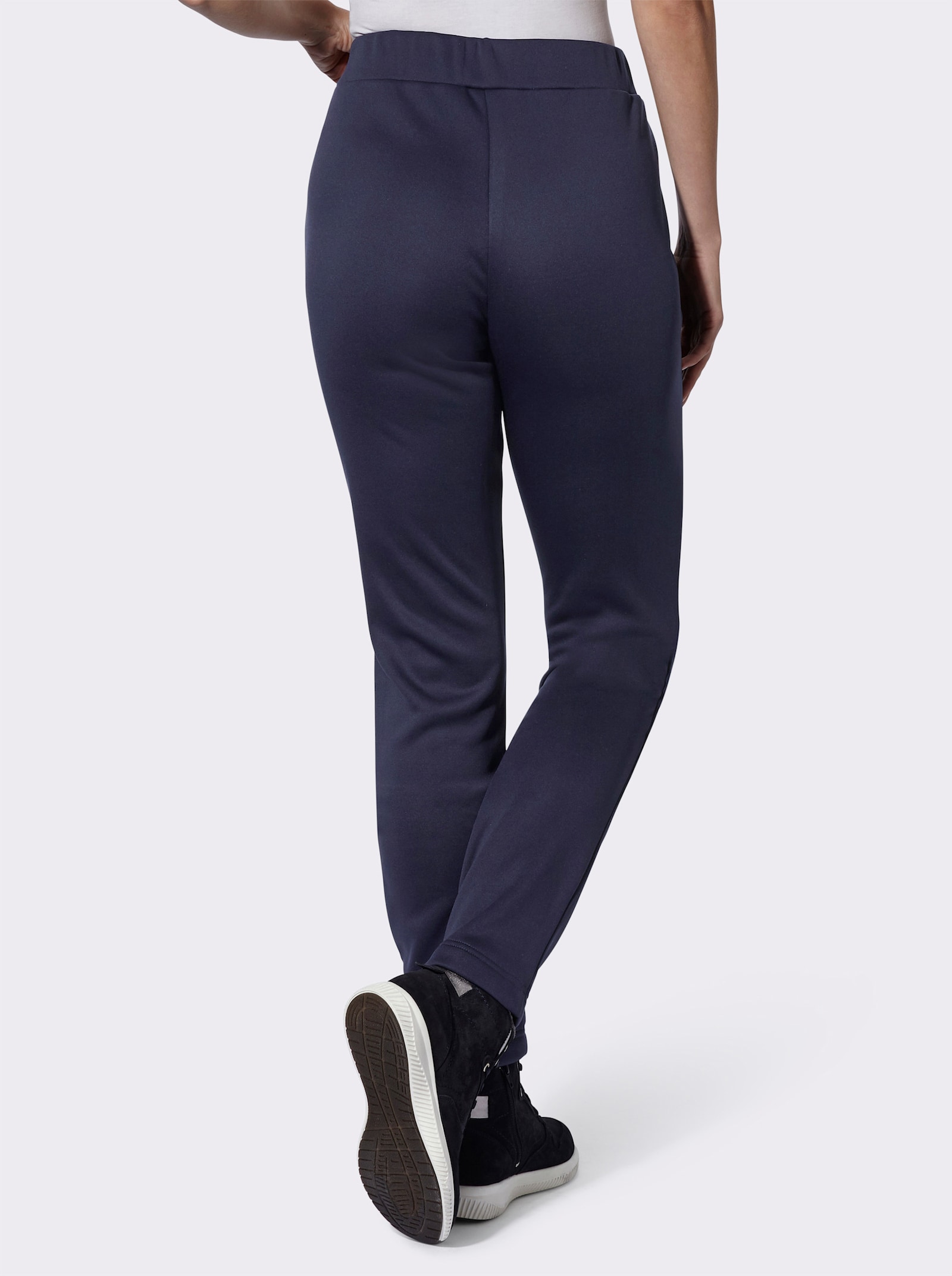 Thermolegging met zacht opgeruwde binnenkant - marine