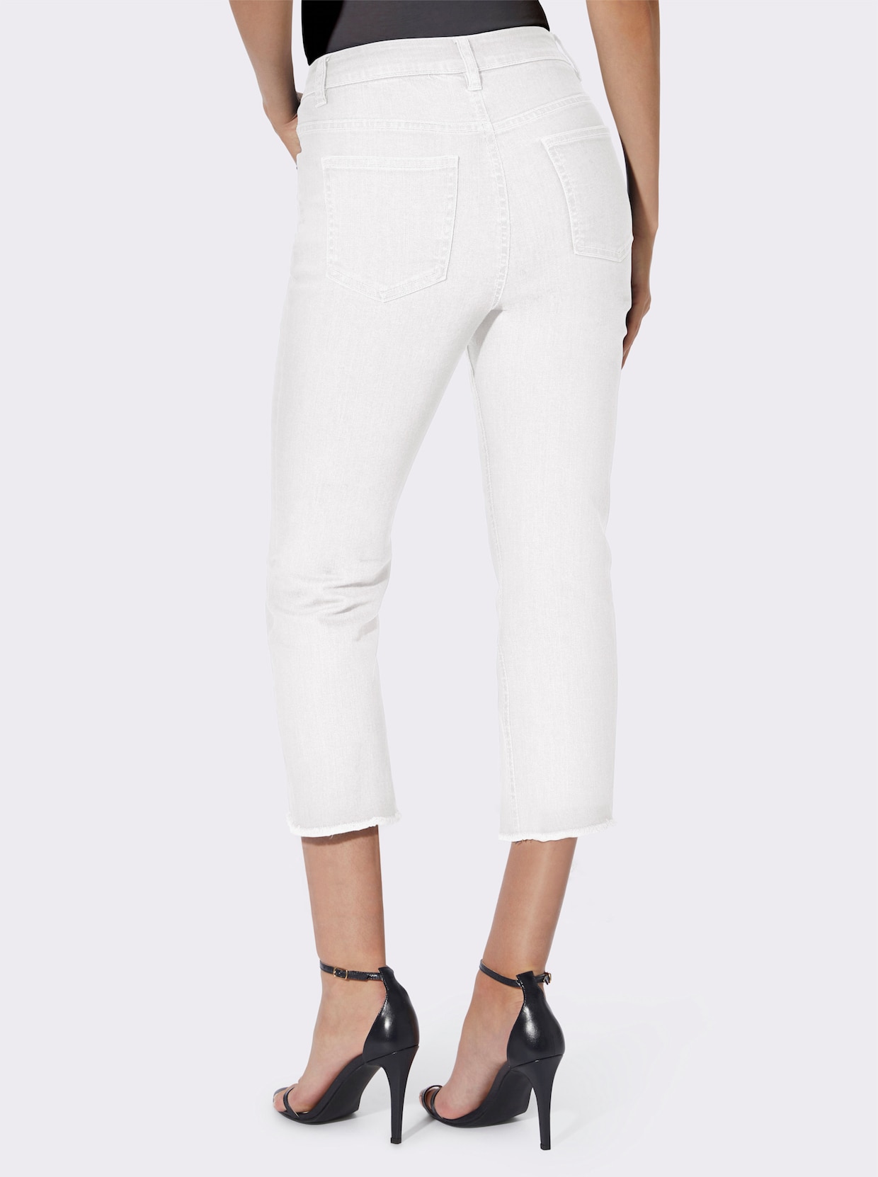 heine Capri-jeans - ecru