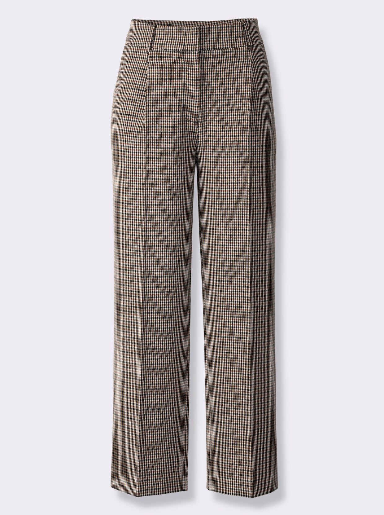 Culotte - zand/zwart geruit