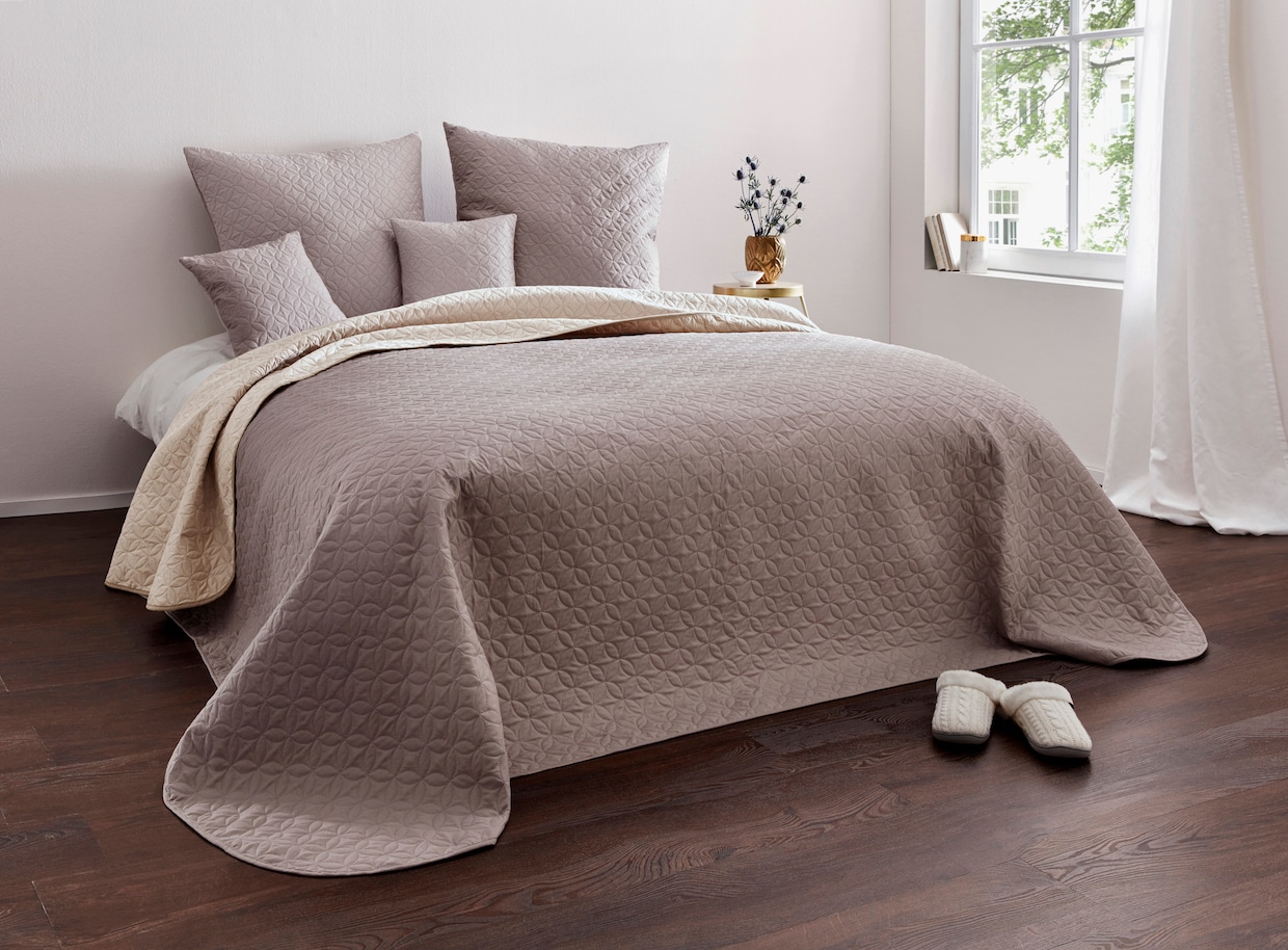 heine home Plaid - taupe-écru