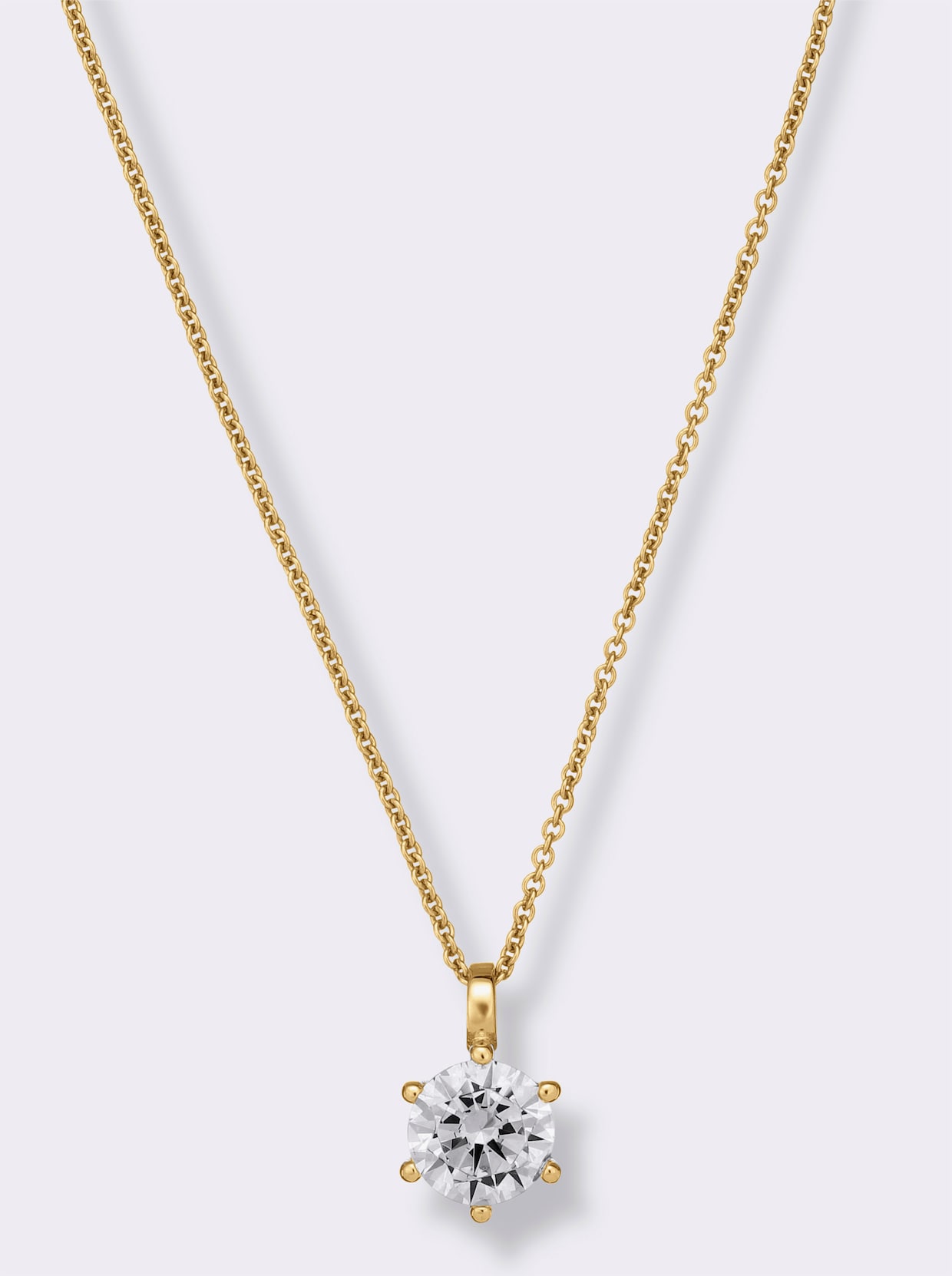 Collier - couleur argent doré 925