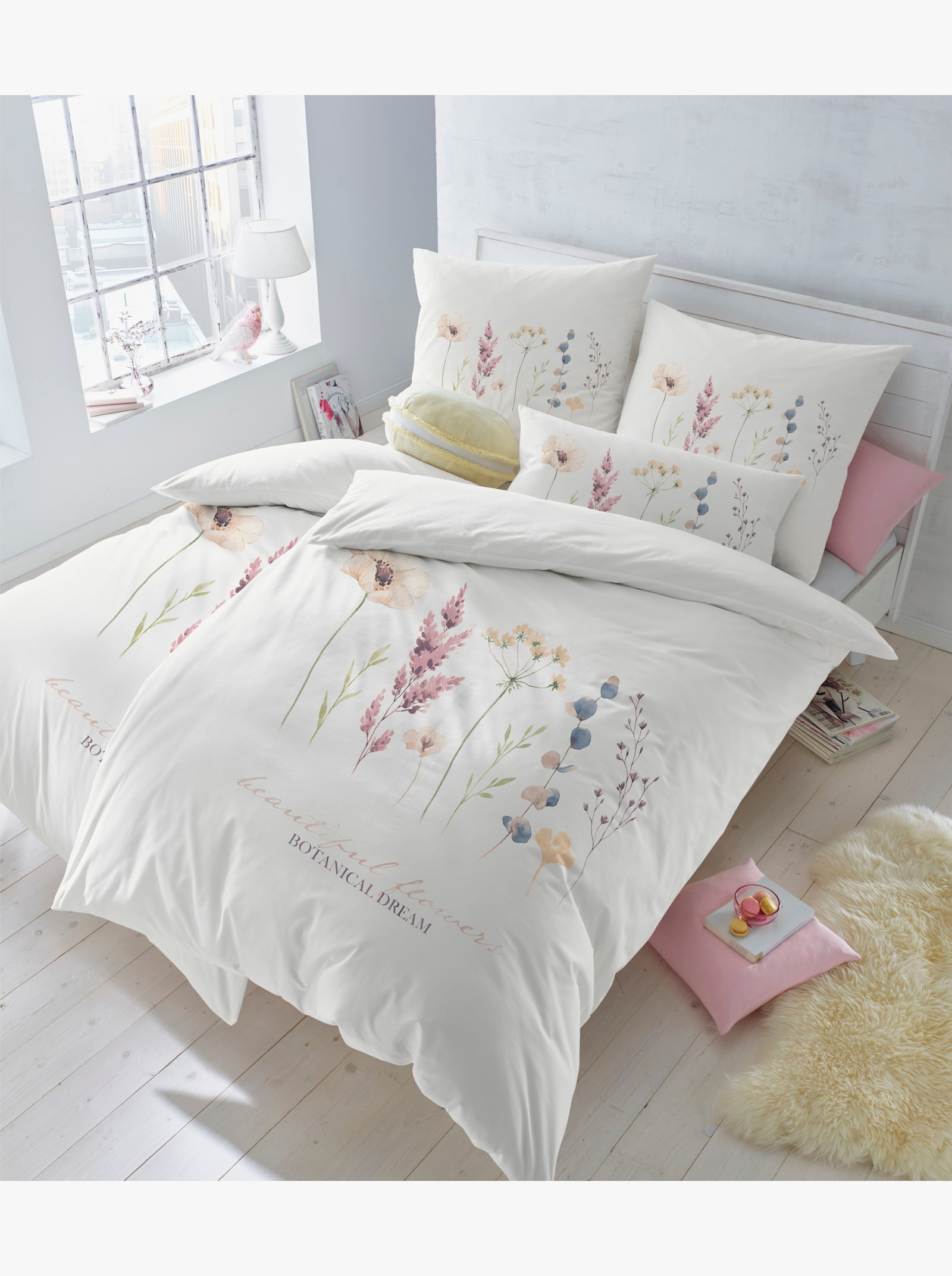 heine home Kissen - pastellgelb