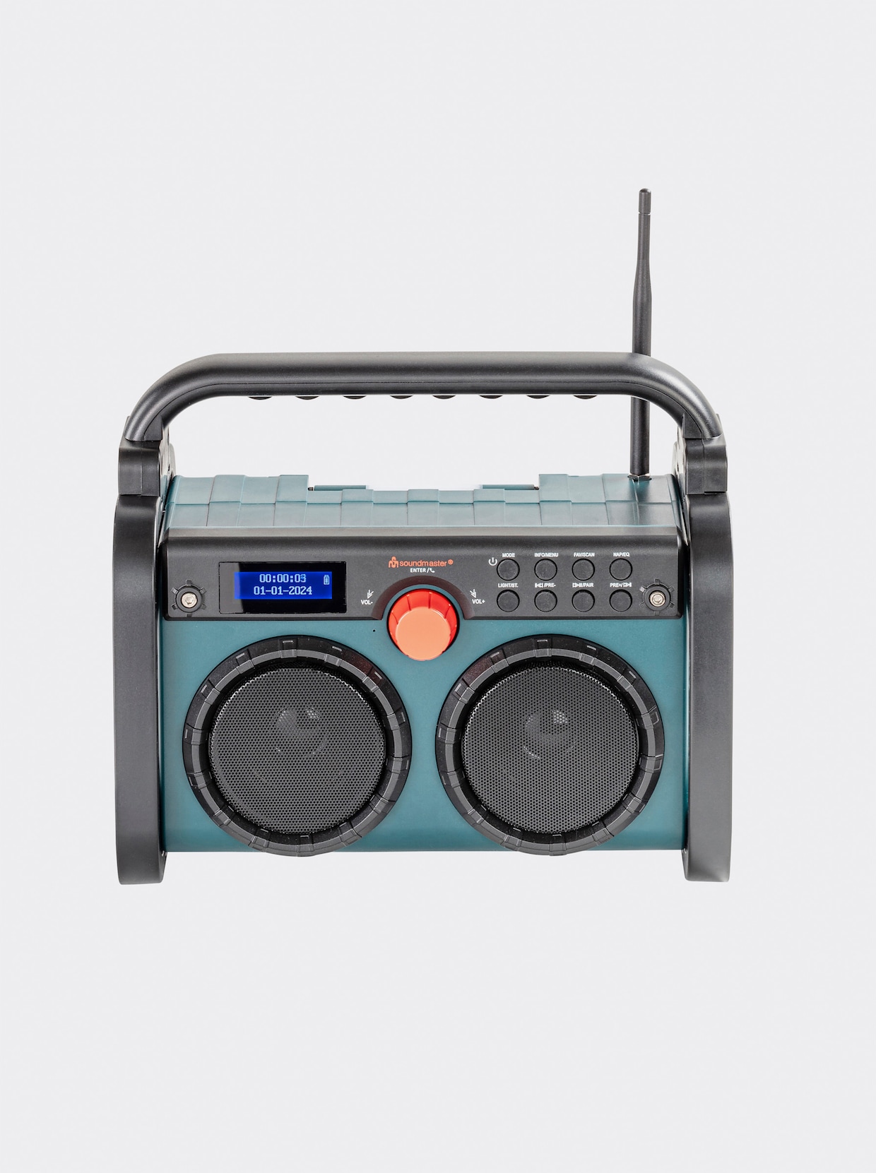 soundmaster Radio - schwarz-blau