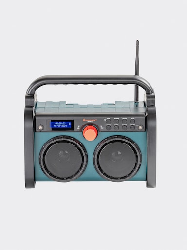 soundmaster Radio - zwart/blauw