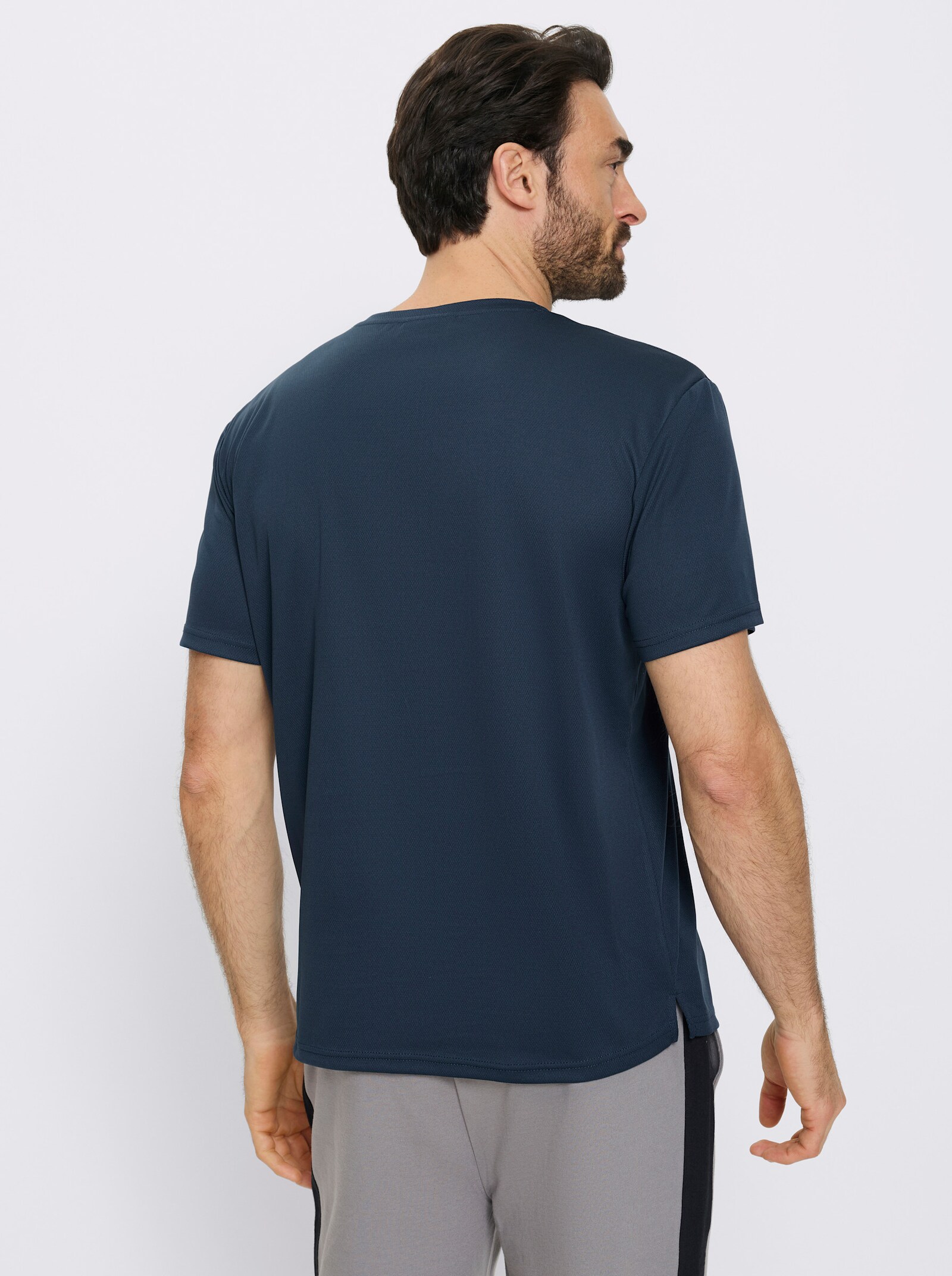 Catamaran Sports Funktionsshirt mit Wabenstruktur - dunkelblau