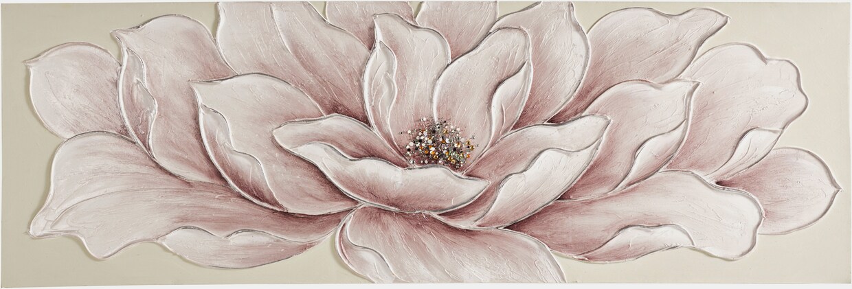 heine home Originalgemälde - beige-rosé