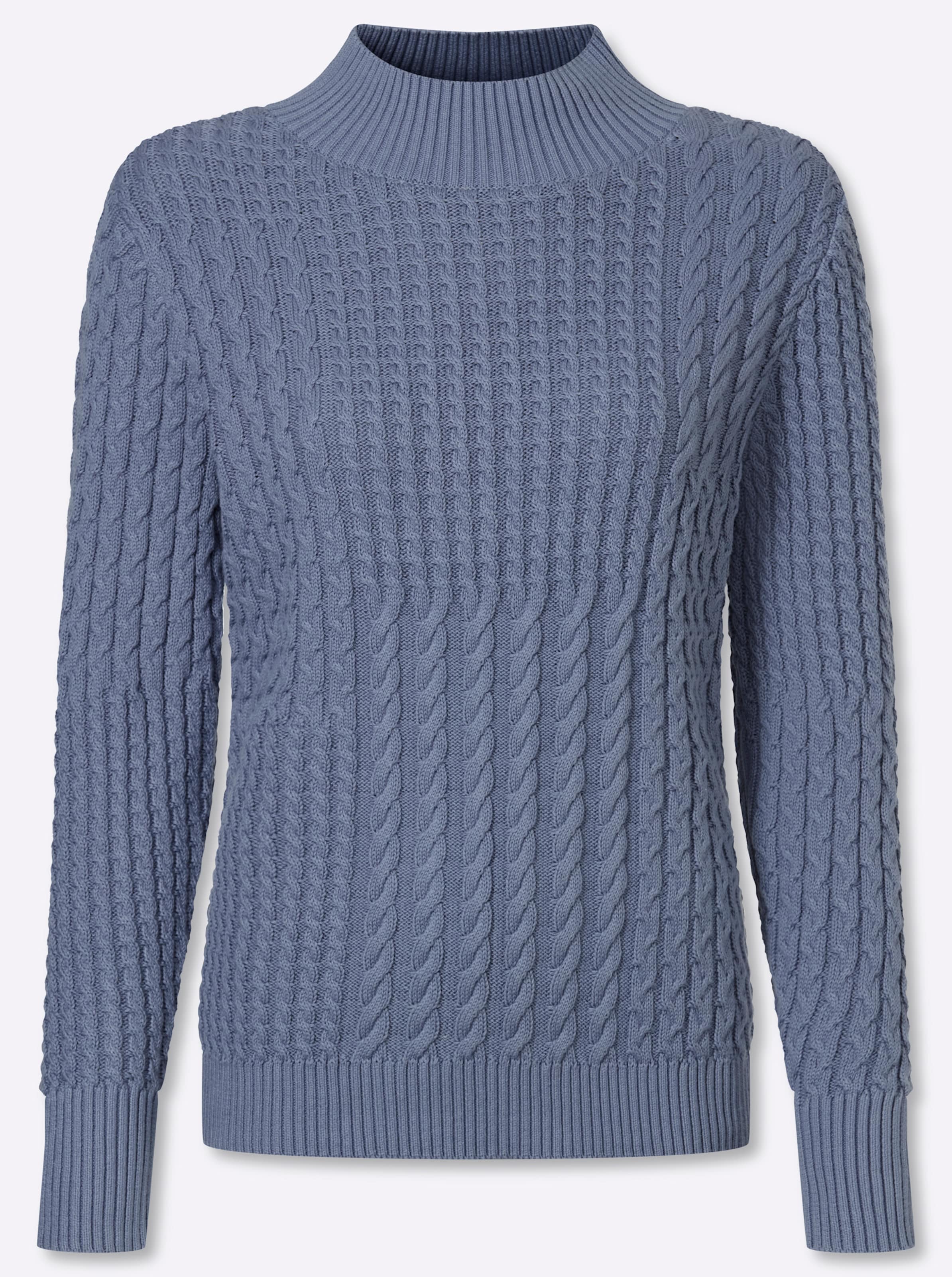 Stehkragenpullover