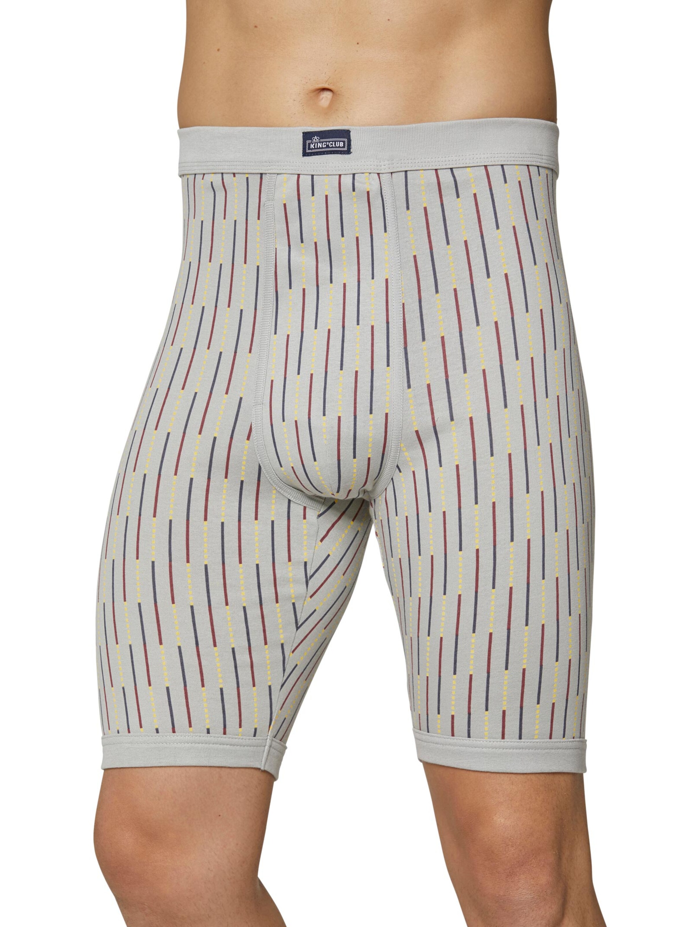 Hose knielang - grau + grau-bedruckt