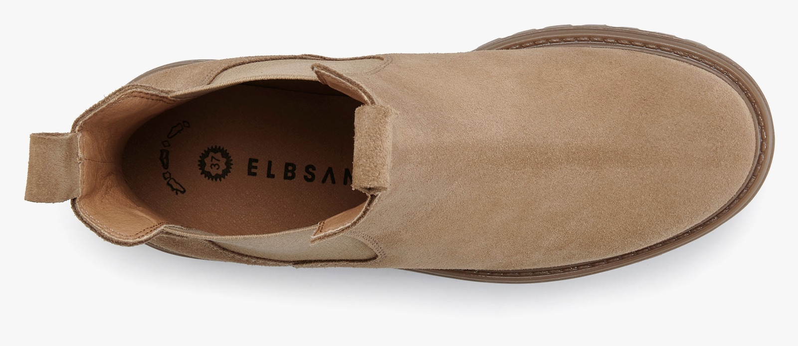 Elbsand Stiefelette - hellbraun
