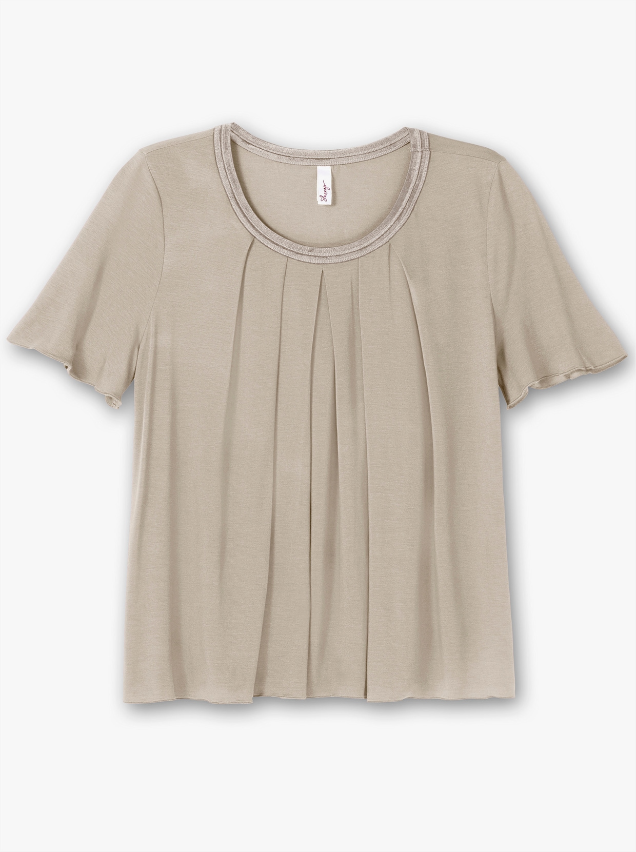 sheego Shirt - beige