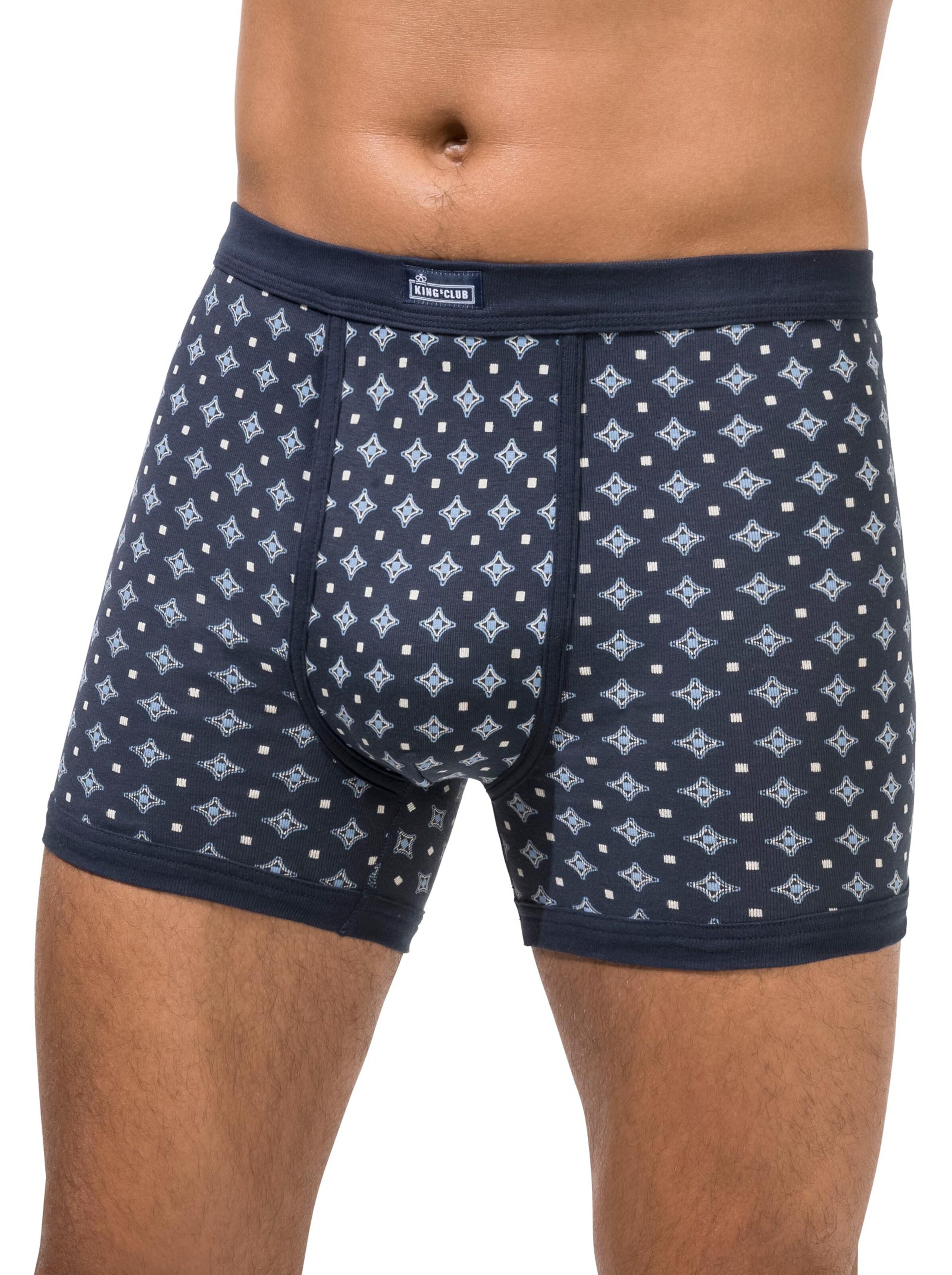 Schlüpfer - marine-bedruckt