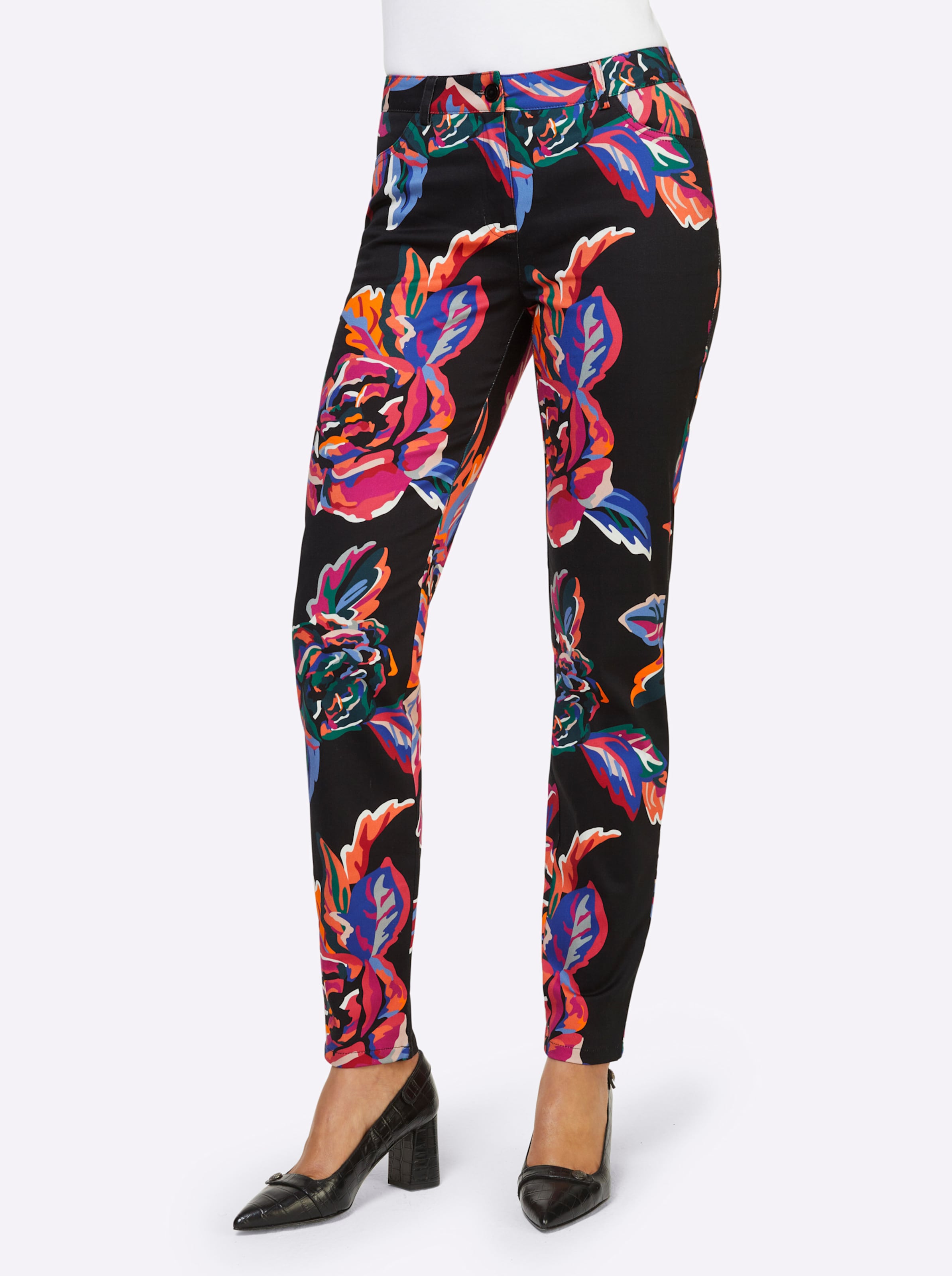 Broek met print