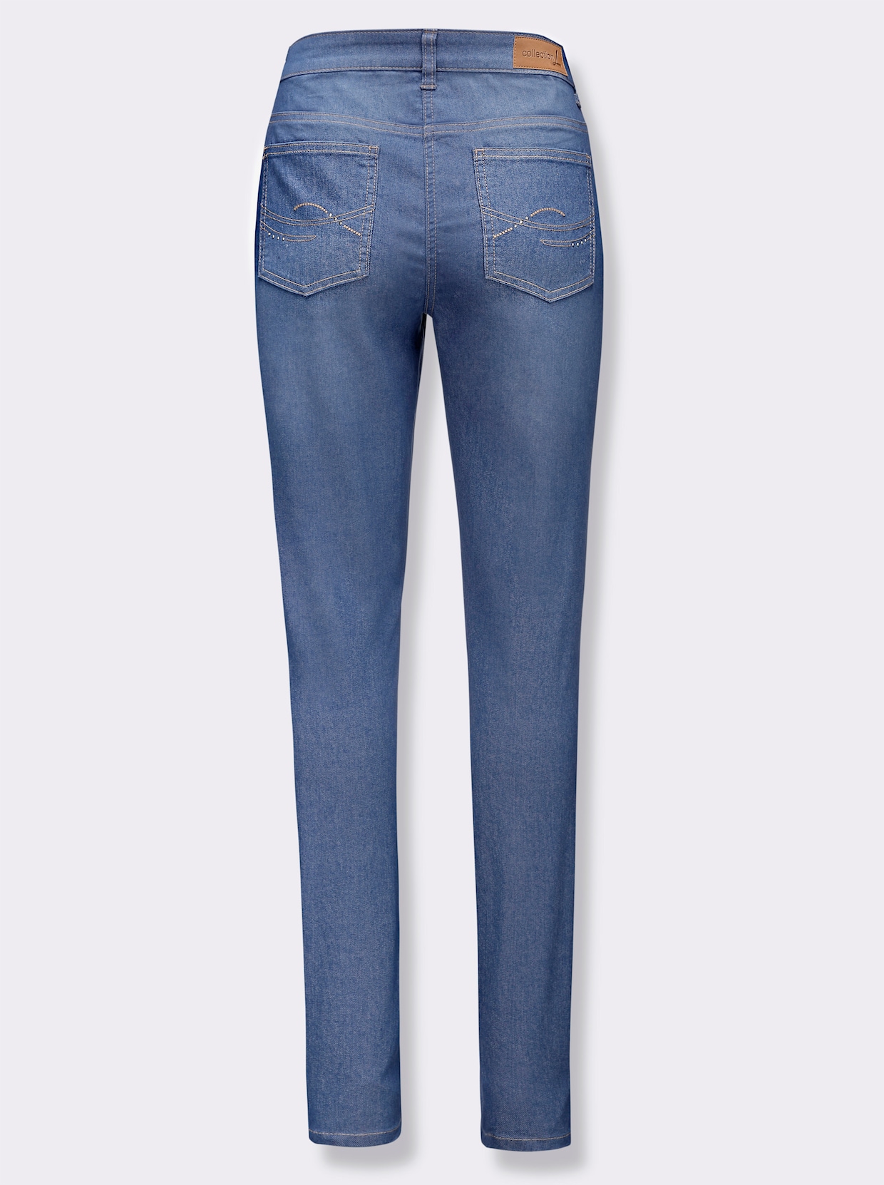 Jeans - jeansblau