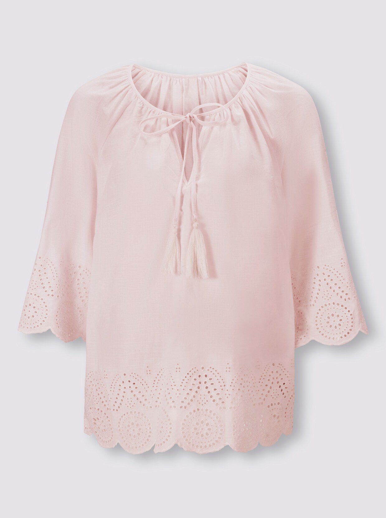 heine Bluse - hellrosé