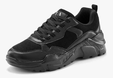 LASCANA Sneaker - schwarz/schwarz