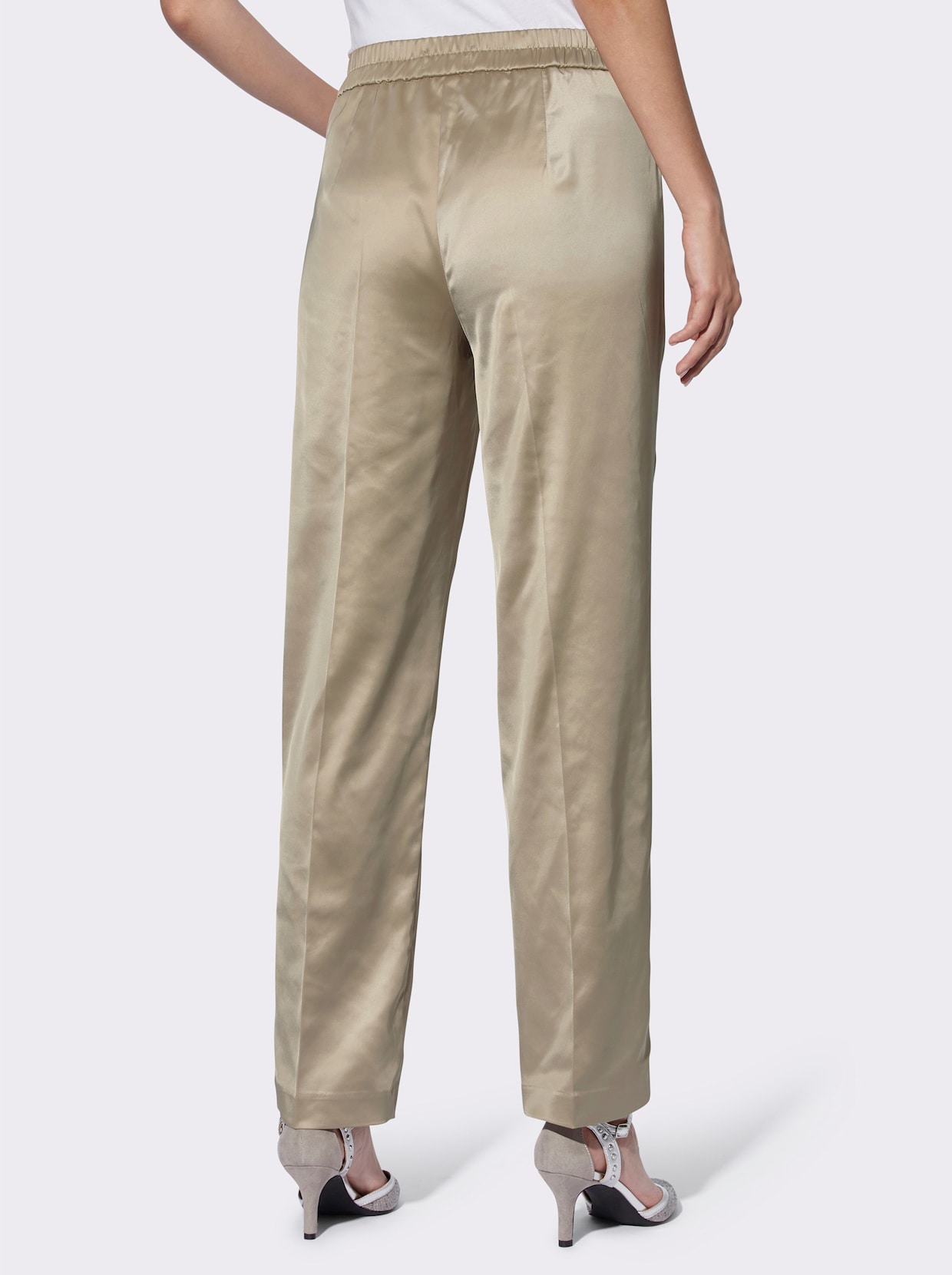 heine Pantalon plissé - beige