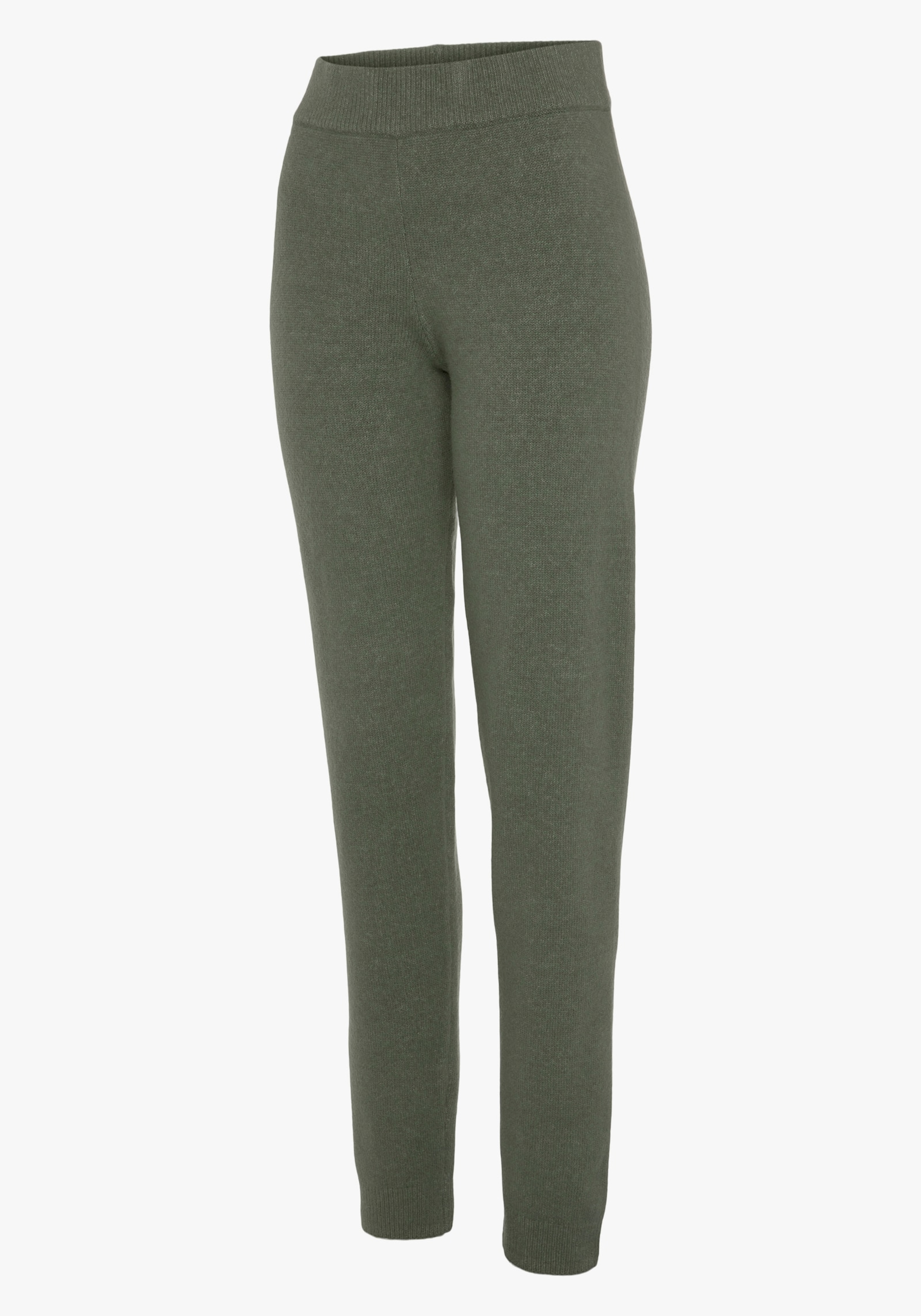LASCANA Pantalon en tricot - vert