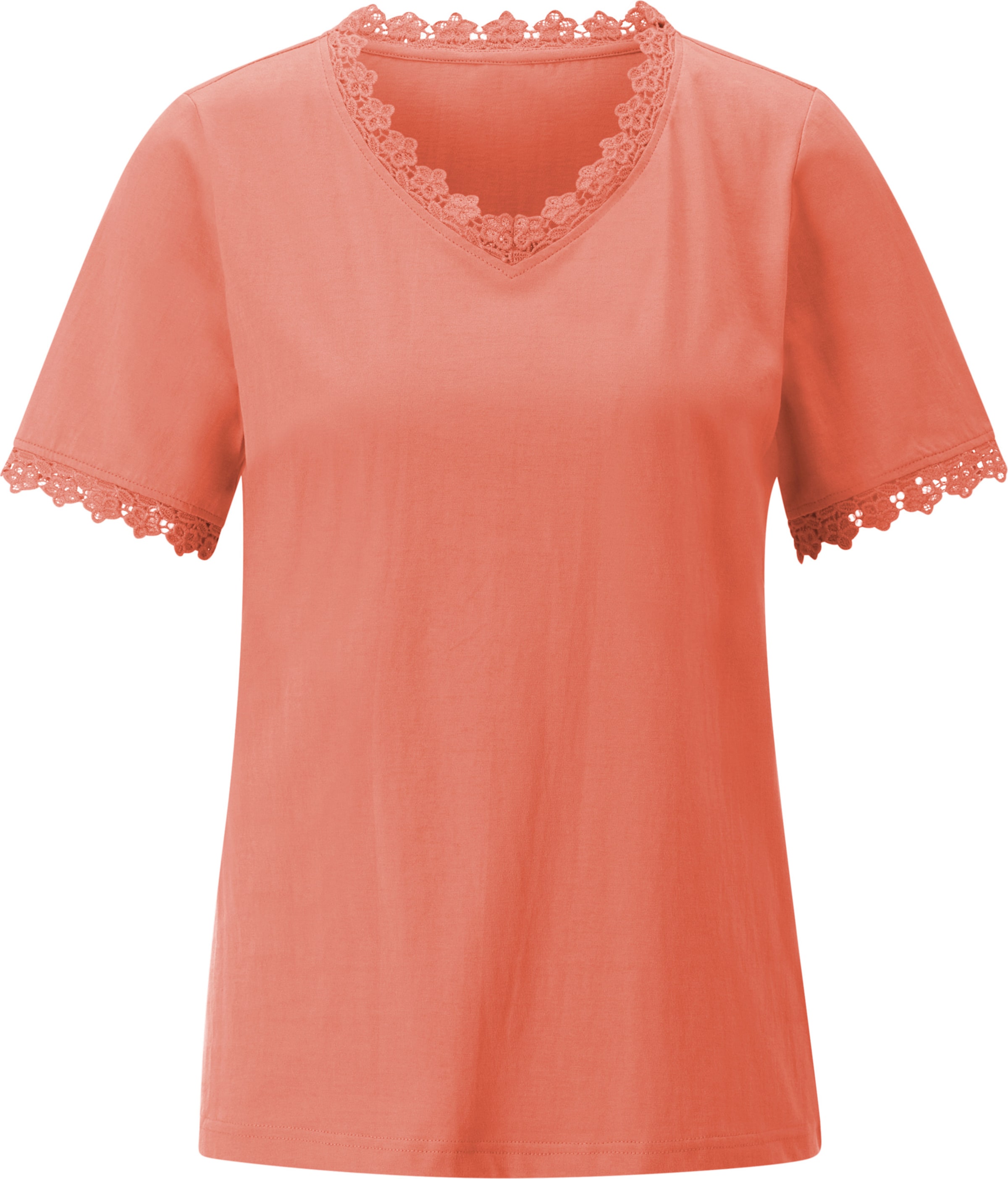 Classic Basics Shirt met V-hals Shirt (1-delig)