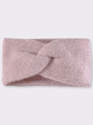 Stirnband mit Knoten - flieder