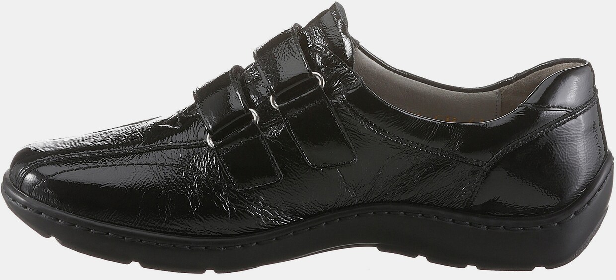 Waldläufer Chaussures à bandes auto-agrippantes - noir