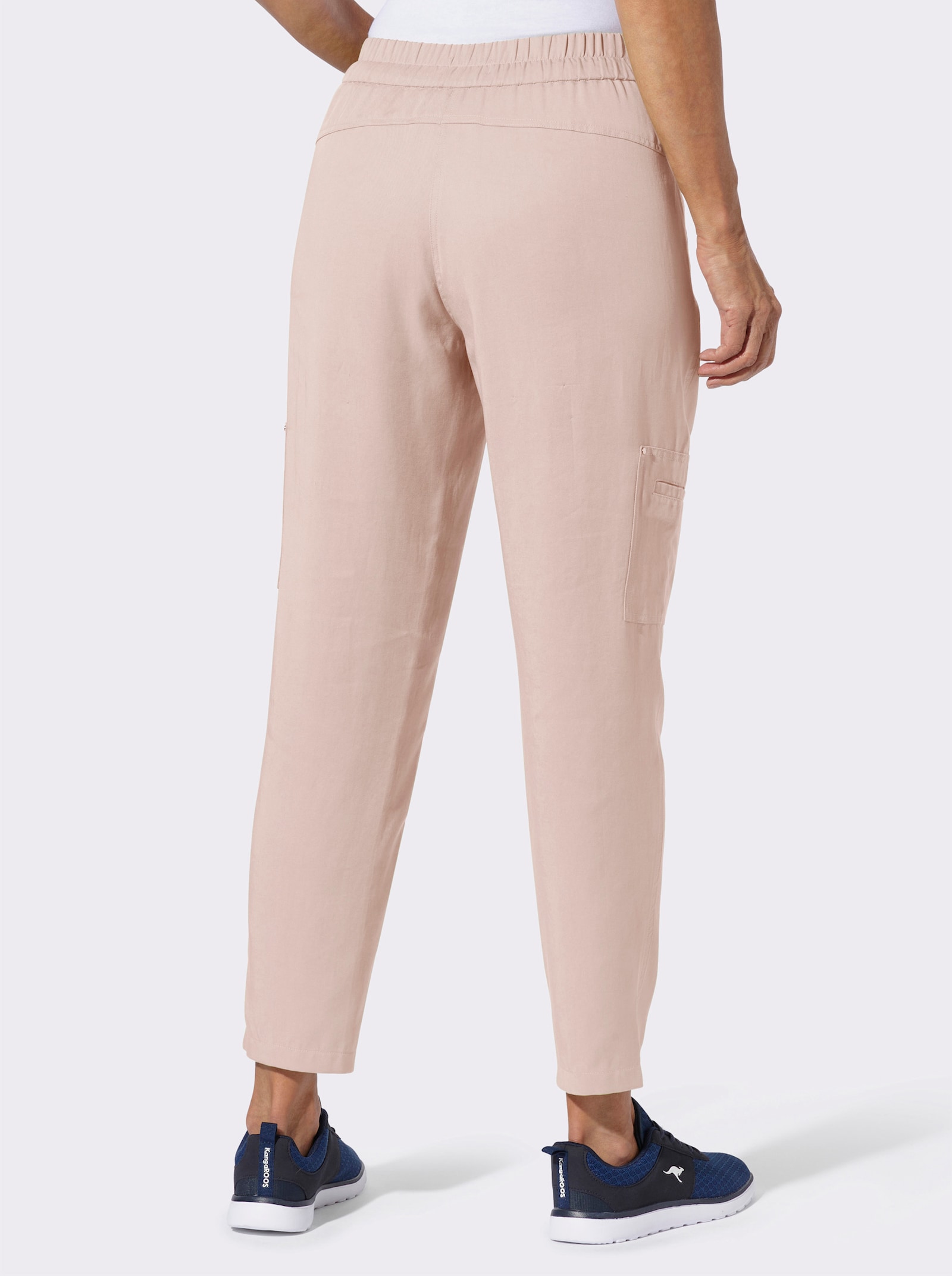 Jogg Pants aus Lyocell (TENCEL) - puder