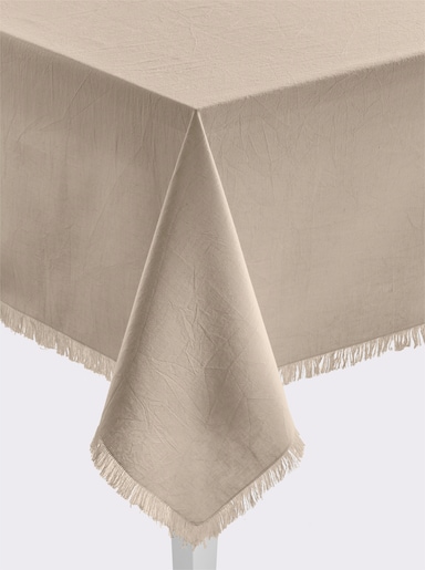 heine home Tischdecke - beige